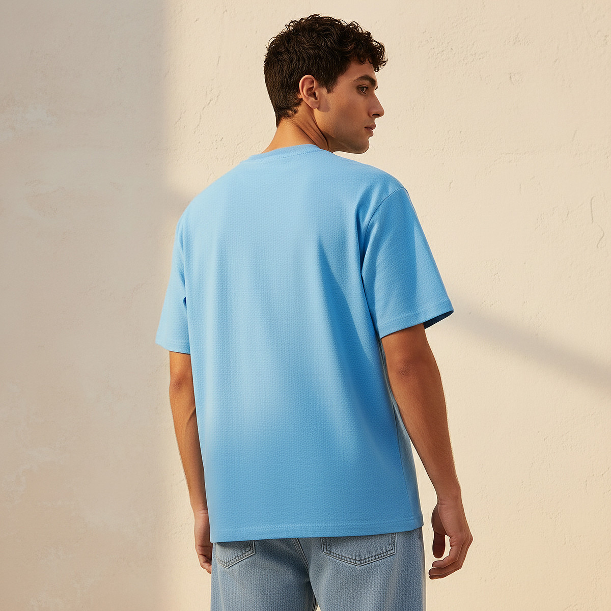 Men Regular Fit Crew Neck Short Sleeve T-shirt-men-clothing-tshirtsandpolos-tshirts-image-4