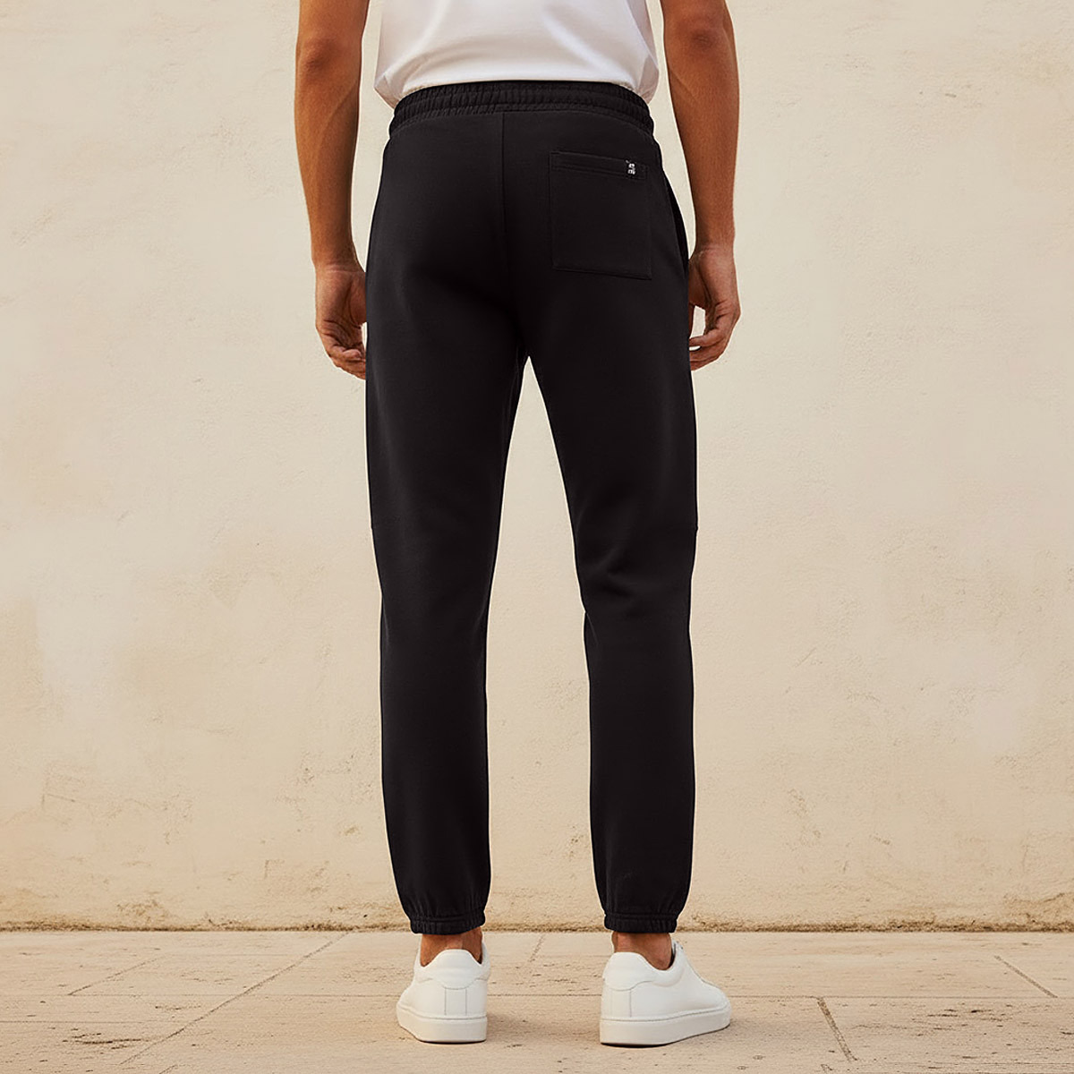 Men Regular Fit Joggers with Drawstring Closure-men-clothing-bottoms-joggers-image-4