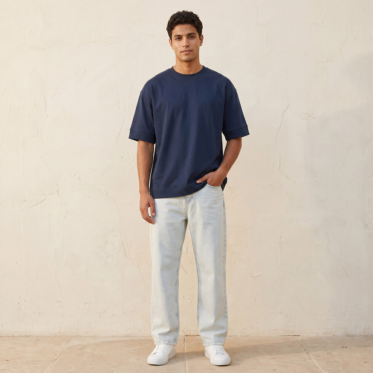Splash Youth Boxy Fit Crew Neck Short Sleeves T-shirt-men-clothing-tshirtsandpolos-tshirts-image-3