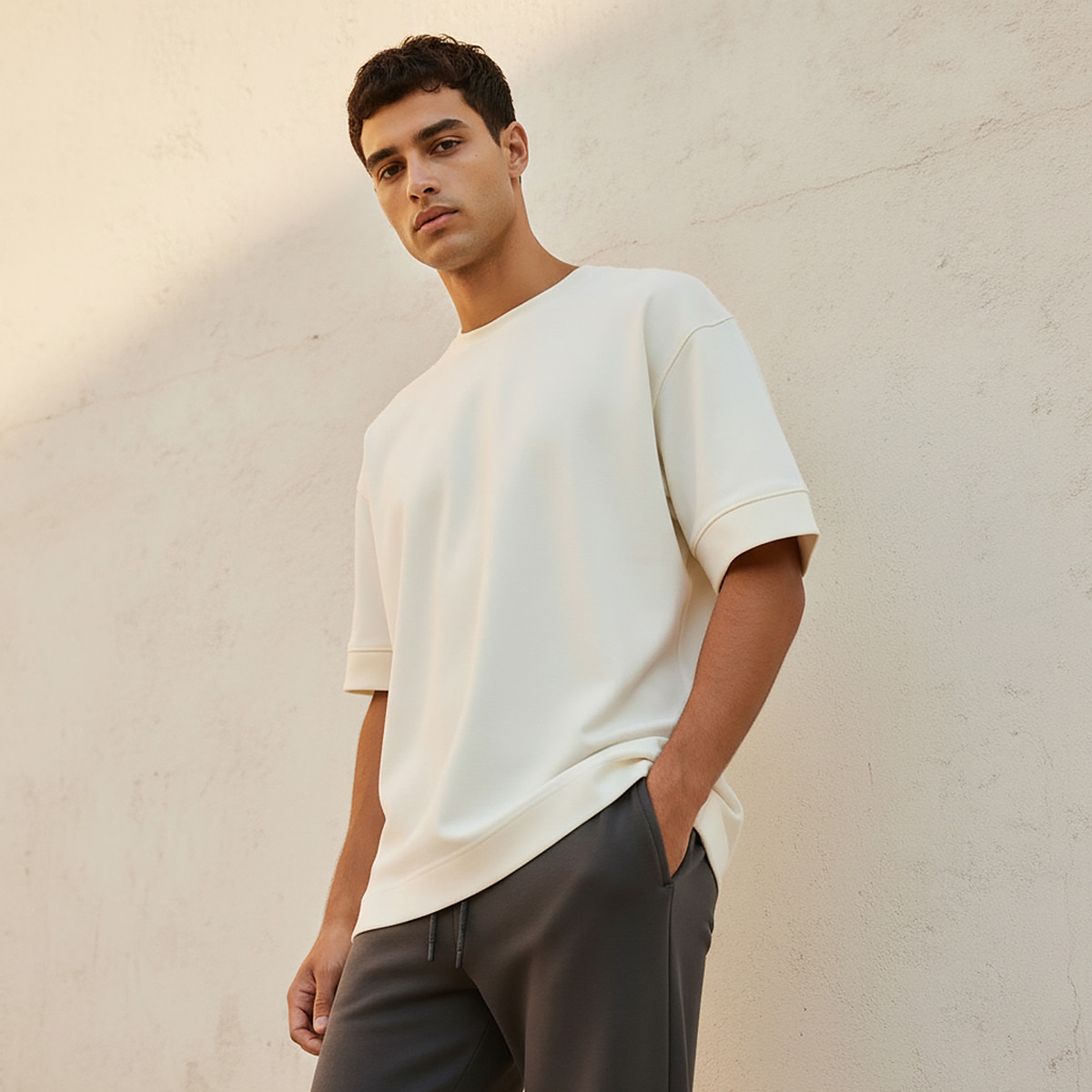 Men Boxy Fit Crew Neck T-shirt-men-clothing-tshirtsandpolos-tshirts-image-1