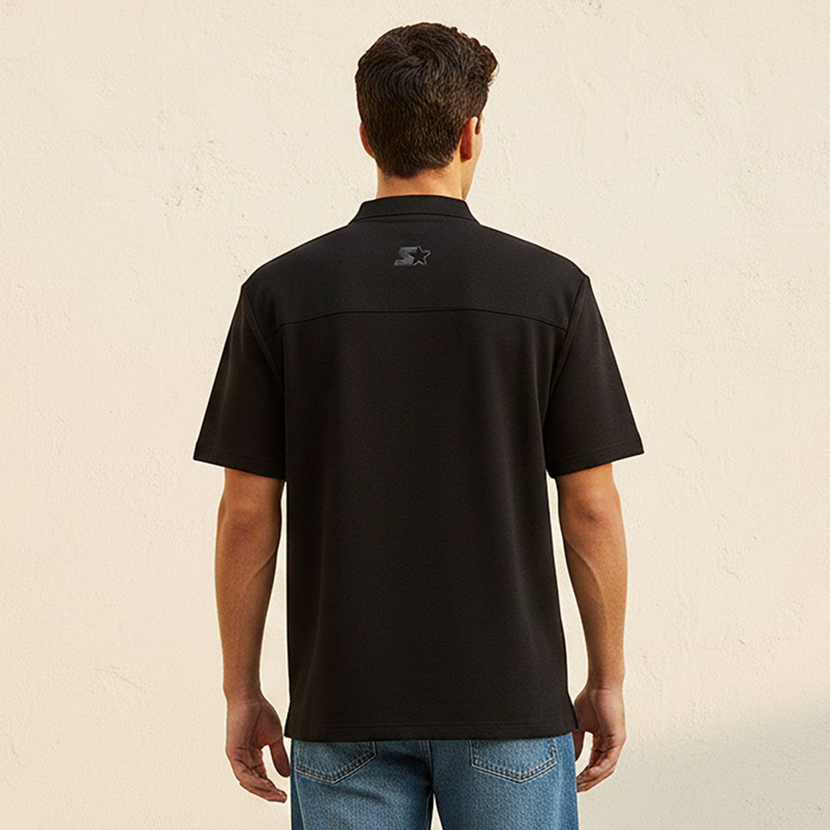تيشيرت بولو بأكمام قصيرة وملمس بارز من ستارتر-men-clothing-tshirtsandpolos-polos-image-4