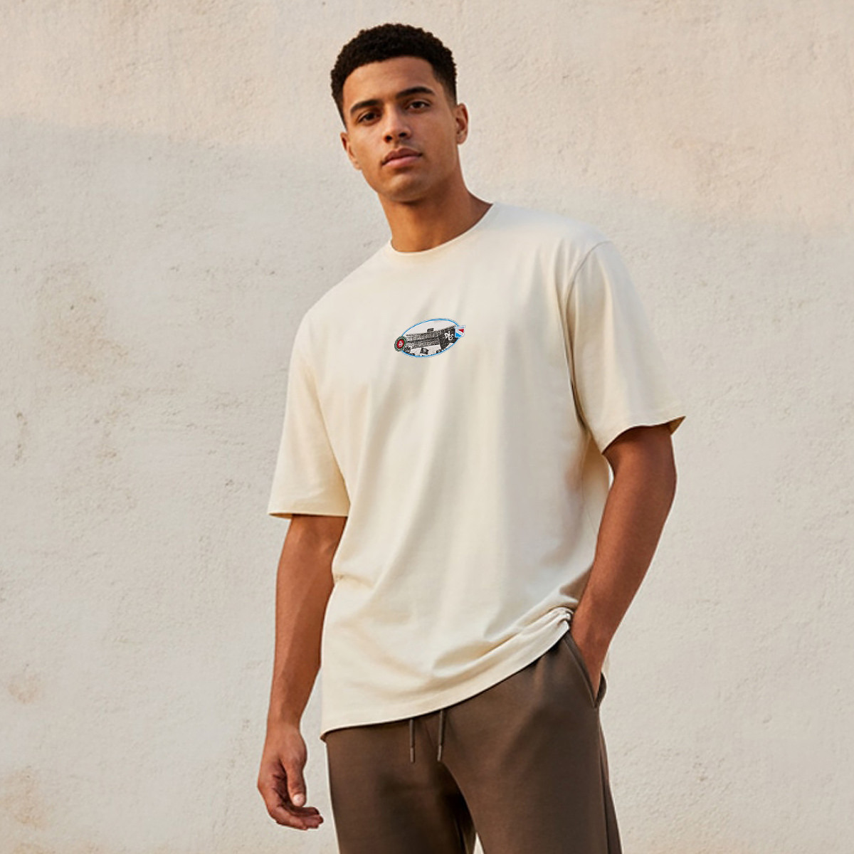 Men Regular Fit Crew Neck Short Sleeve Printed T-shirt-men-clothing-tshirtsandpolos-tshirts-image-1