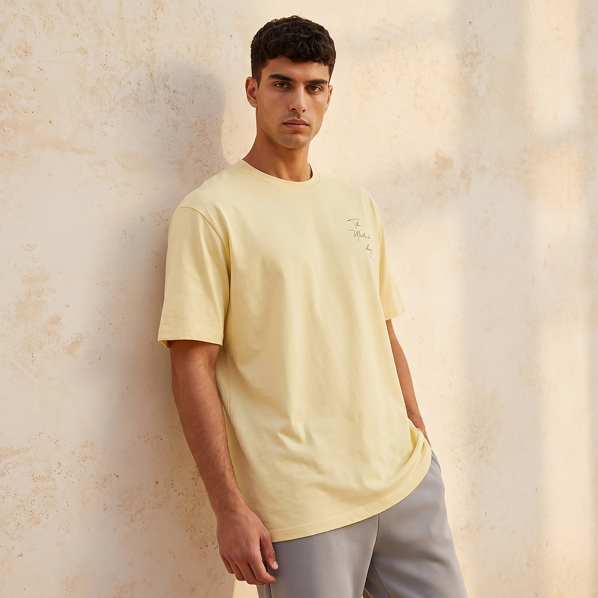 Men Regular Fit Crew Neck Short Sleeve Printed T-shirt-men-clothing-tshirtsandpolos-tshirts-image-1