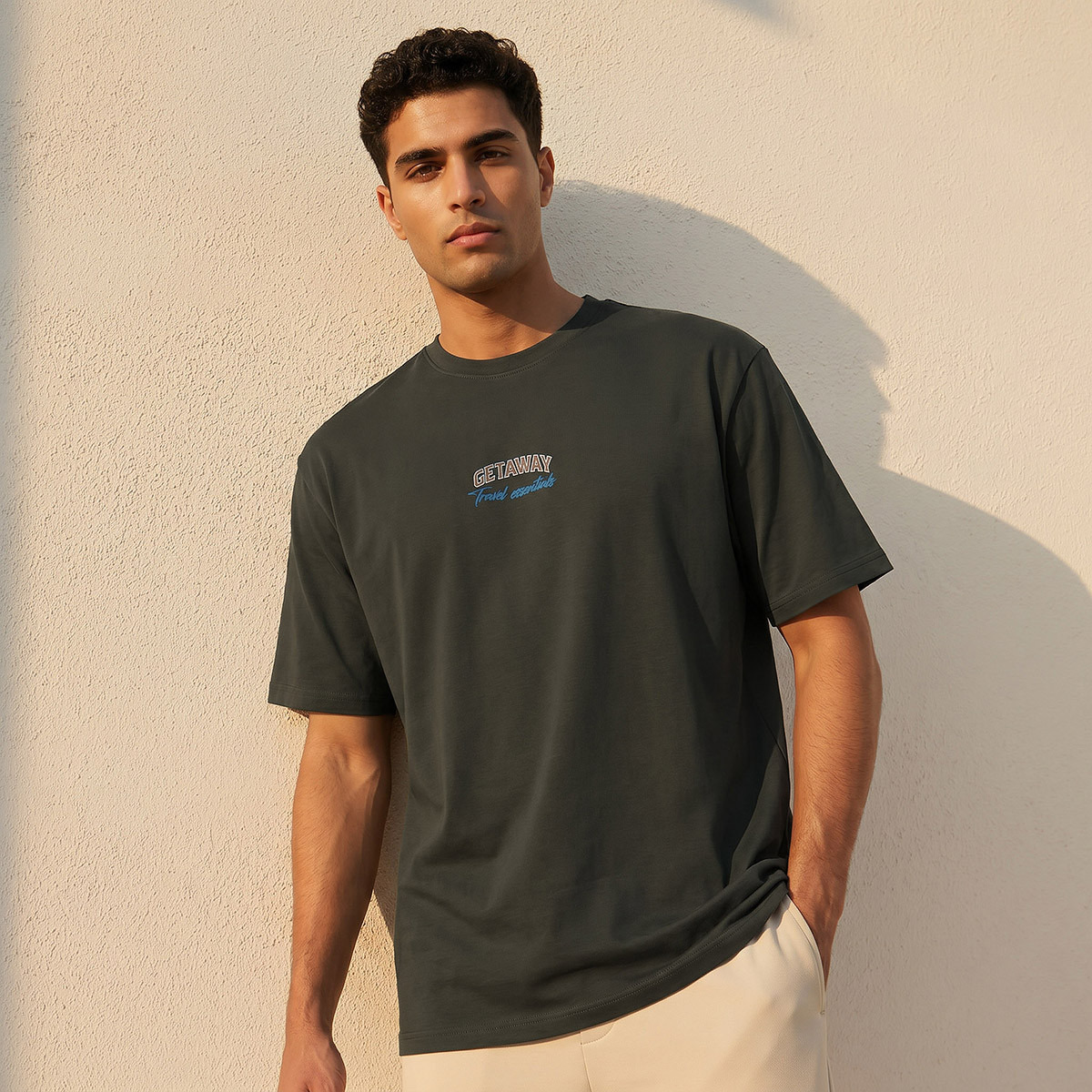 Men Regular Fit Crew Neck Short Sleeves Printed T-shirt-men-clothing-tshirtsandpolos-tshirts-image-1