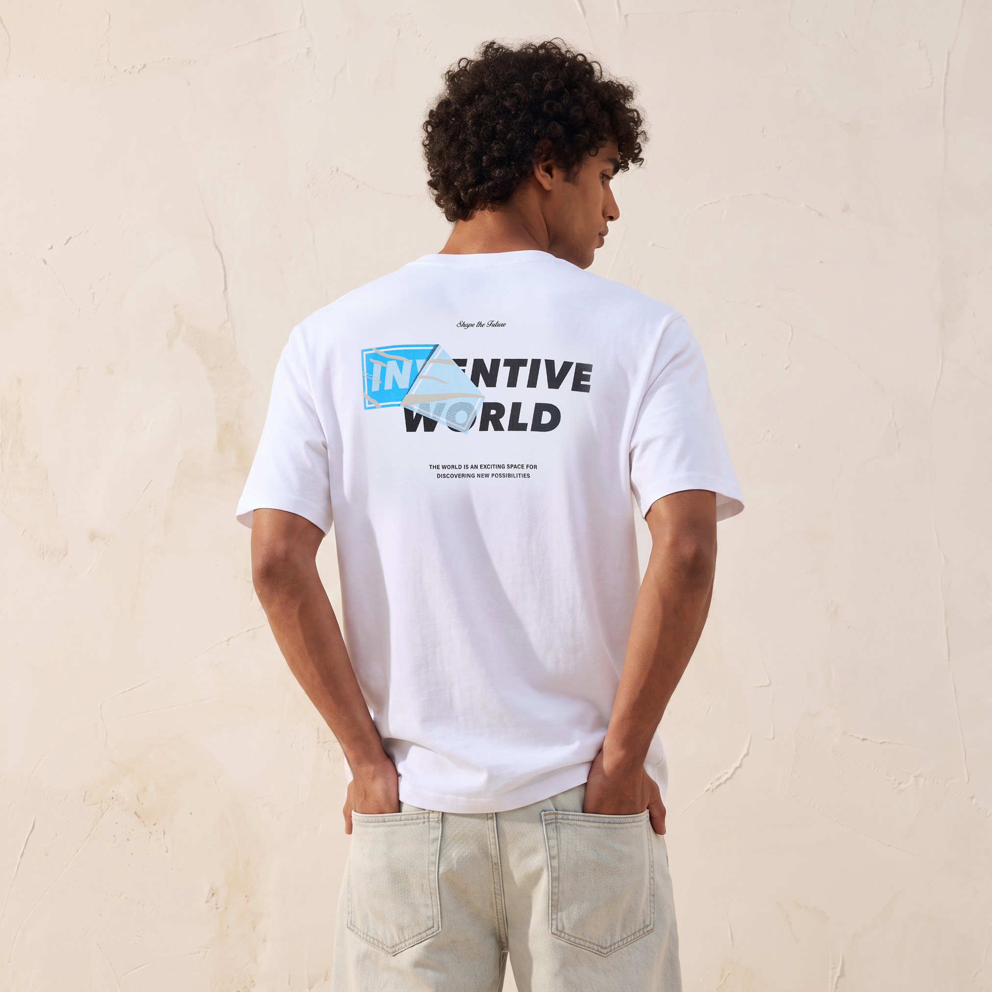 Splash Youth Regular Fit Crew Neck T-shirt with Slogan Print-men-clothing-tshirtsandpolos-tshirts-image-4
