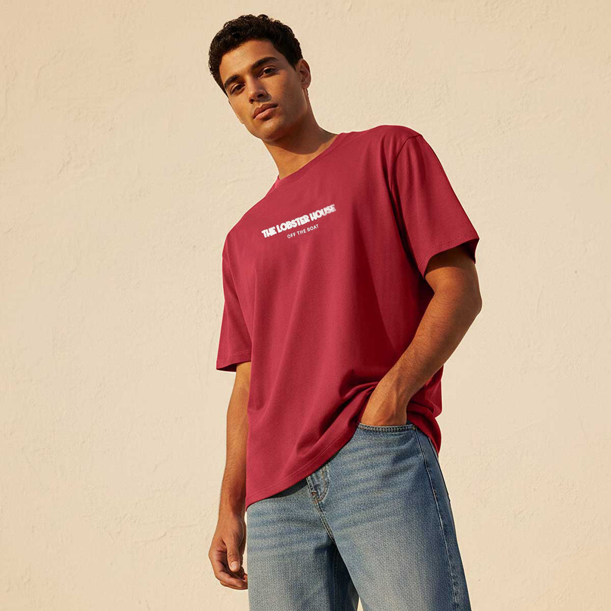 Splash Youth Regular Fit Crew Neck Lobster Print T-shirt-men-clothing-tshirtsandpolos-tshirts-image-1