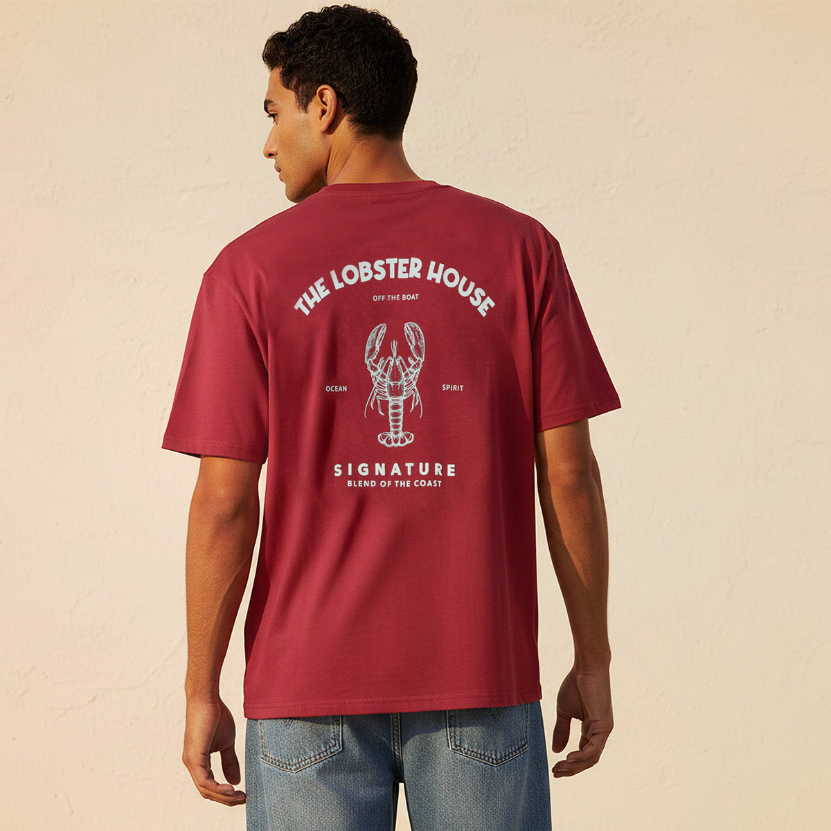 Splash Youth Regular Fit Crew Neck Lobster Print T-shirt-men-clothing-tshirtsandpolos-tshirts-image-4