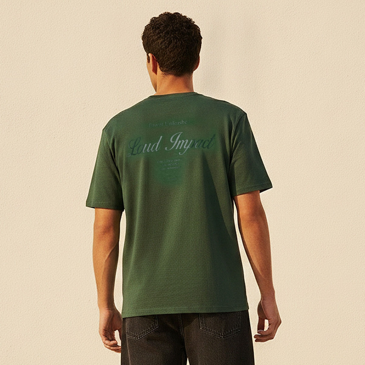 تيشيرت بياقة ضيقة وقصة عادية وأكمام قصيرة وطبعات من سبلاش يوث-men-clothing-tshirtsandpolos-tshirts-image-4