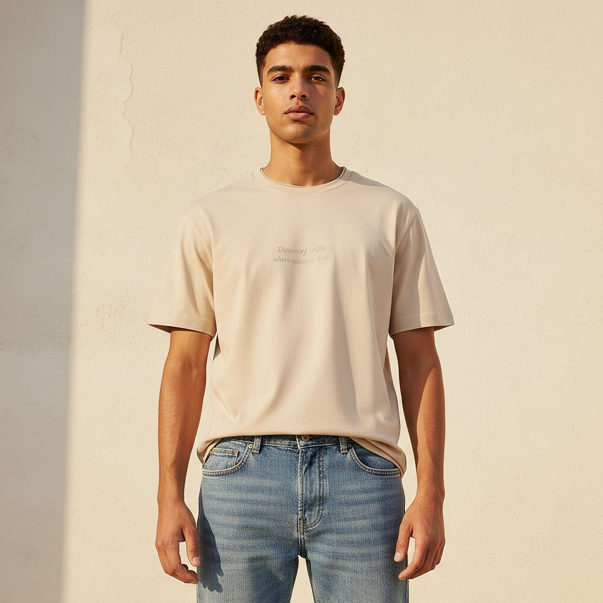 Splash Youth Regular Fit Crew Neck Short Sleeves Slogan Print T-shirt-men-clothing-tshirtsandpolos-tshirts-image-5