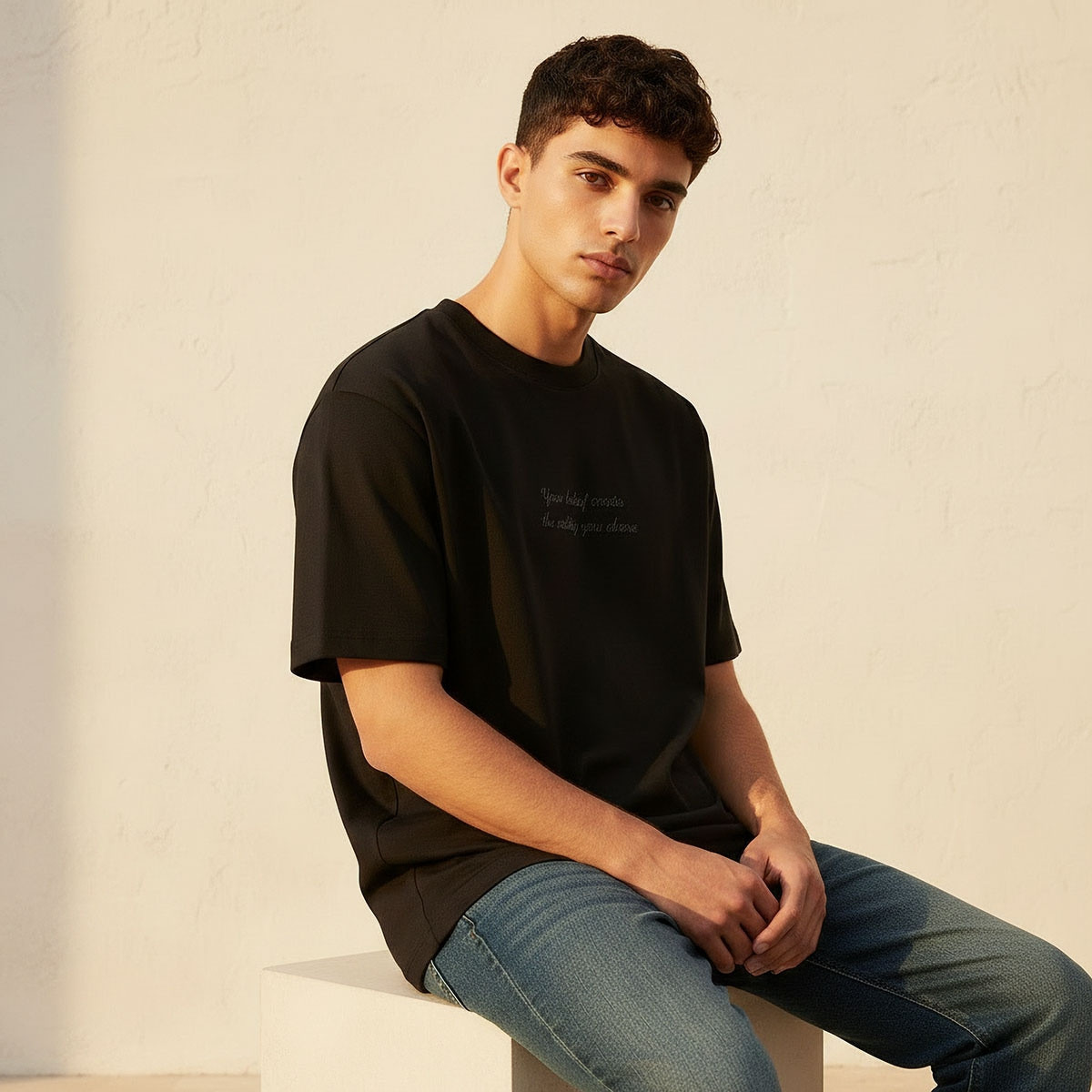 Splash Youth Regular Fit Crew Neck Short Sleeves Slogan Print T-shirt-men-clothing-tshirtsandpolos-tshirts-image-5