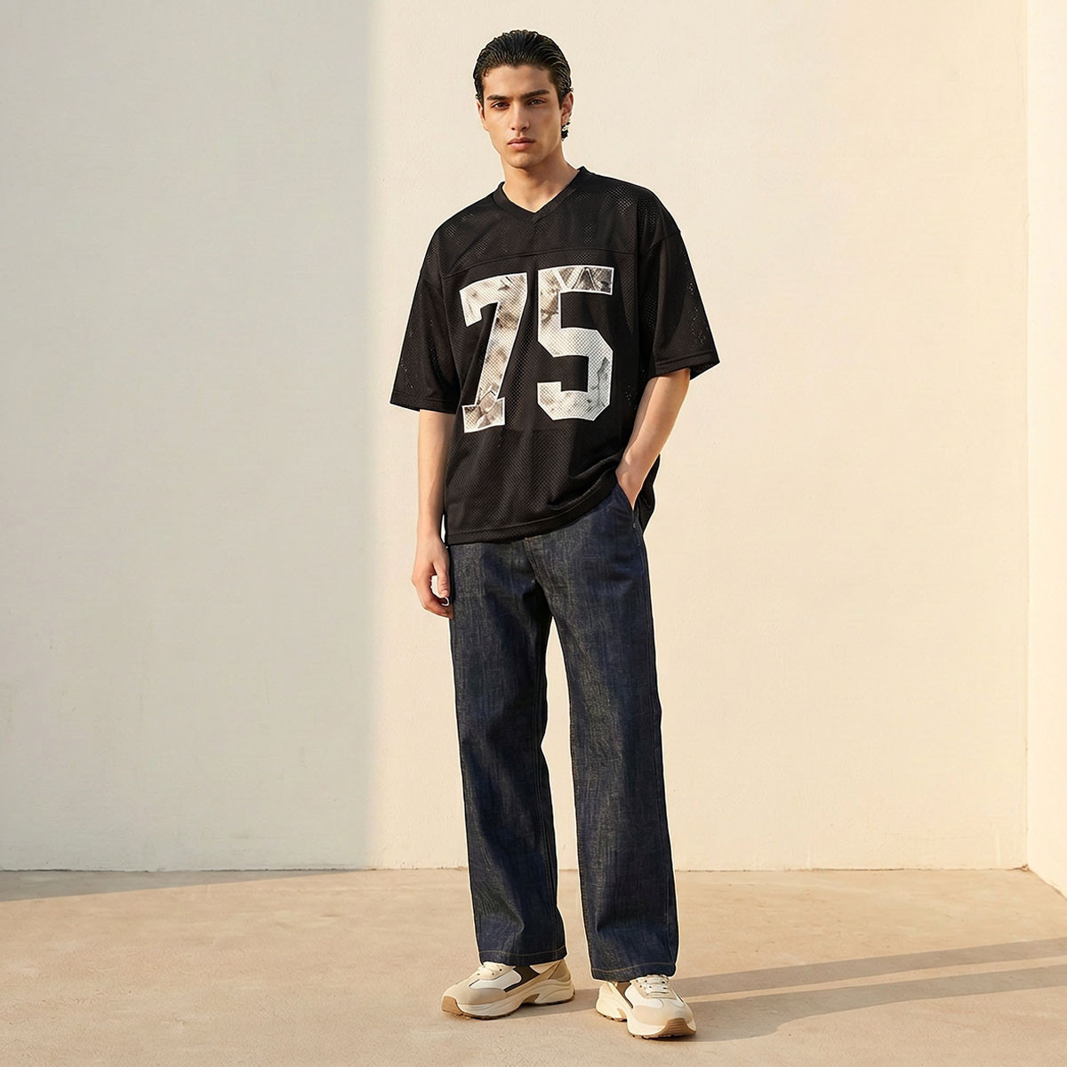 Splash Youth V-neck Short Sleeves Printed T-shirt-men-clothing-tshirtsandpolos-tshirts-image-3