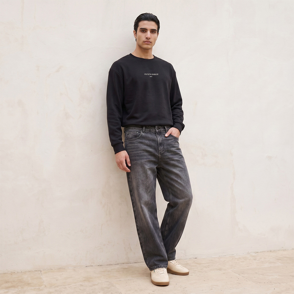 Splash Youth Relaxed Fit Textured Sweatshirt-men-winterwear-hoodiesandsweatshirts-image-3