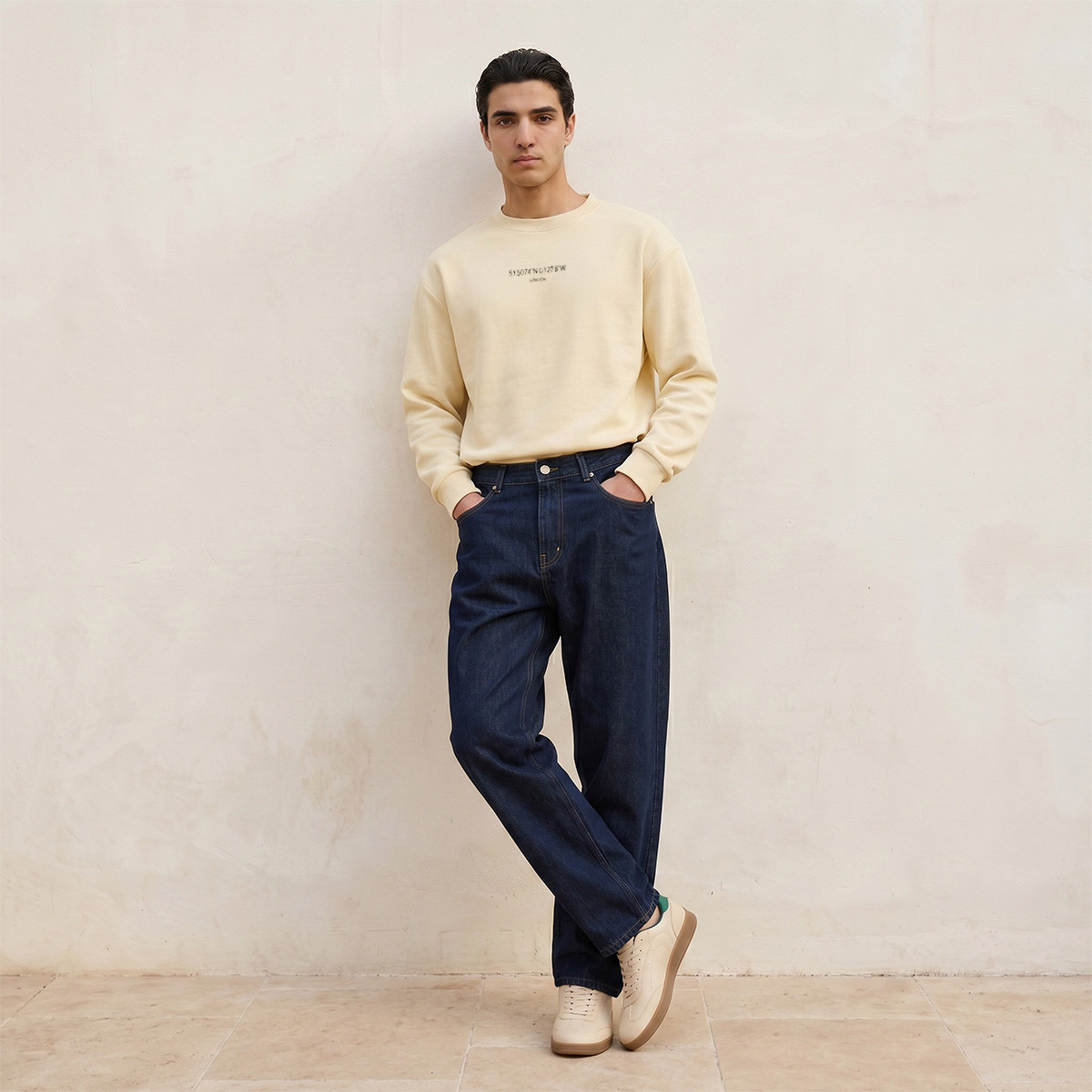 سويت شيرت بارز الملمس بقصّة مريحة من سبلاش يوث-men-winterwear-hoodiesandsweatshirts-image-5
