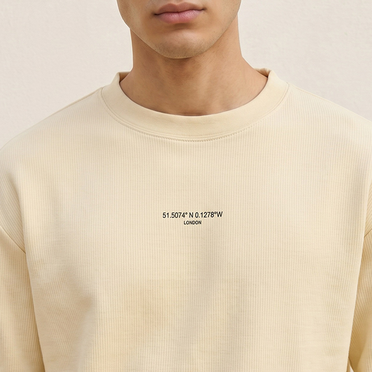 سويت شيرت بارز الملمس بقصّة مريحة من سبلاش يوث-men-winterwear-hoodiesandsweatshirts-image-6