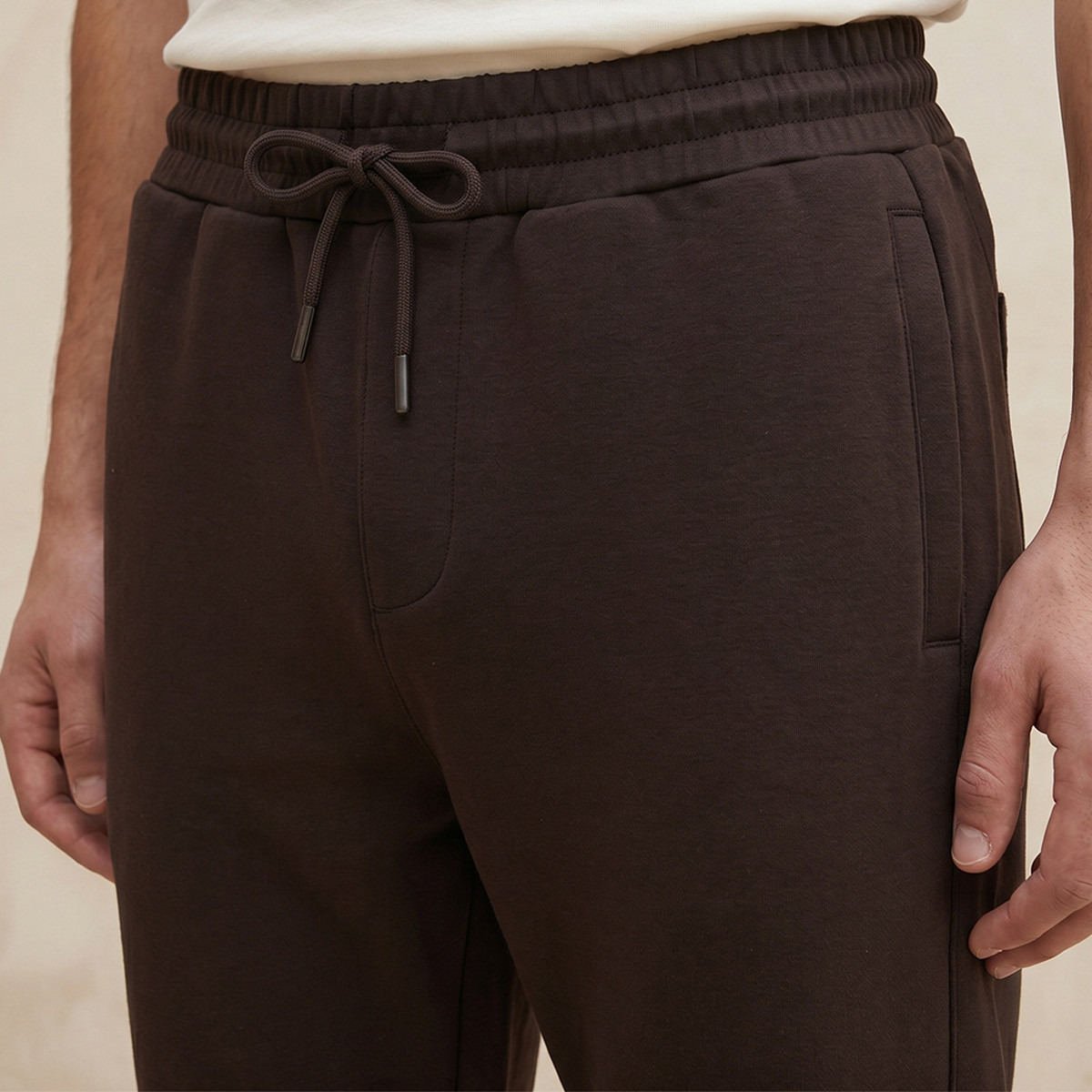 بنطلون رياضي بقصّة عادية وخصر رباط من سبلاش يوث -men-clothing-bottoms-trousersandchinos-trousers-image-5