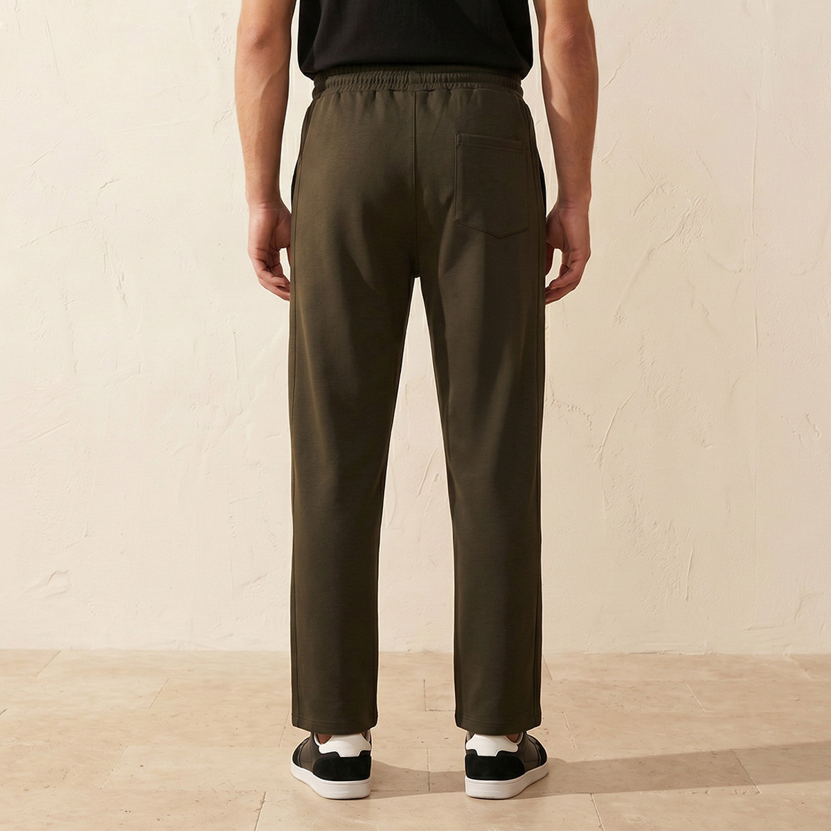 بنطلون رياضي بقصّة عادية وخصر رباط من سبلاش يوث -men-clothing-bottoms-trousersandchinos-trousers-image-4