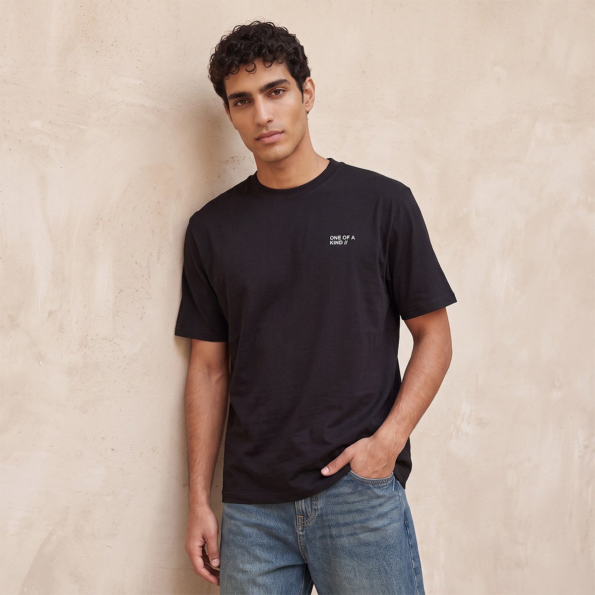 Splash Youth Crew Neck Short Sleeves Slogan Print T-shirt-men-clothing-tshirtsandpolos-tshirts-image-3