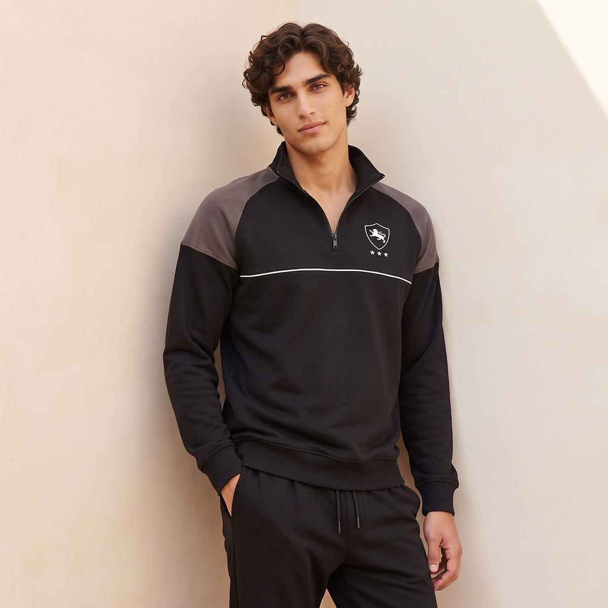 Splash Youth Colorblock Sweatshirt-men-winterwear-hoodiesandsweatshirts-image-1
