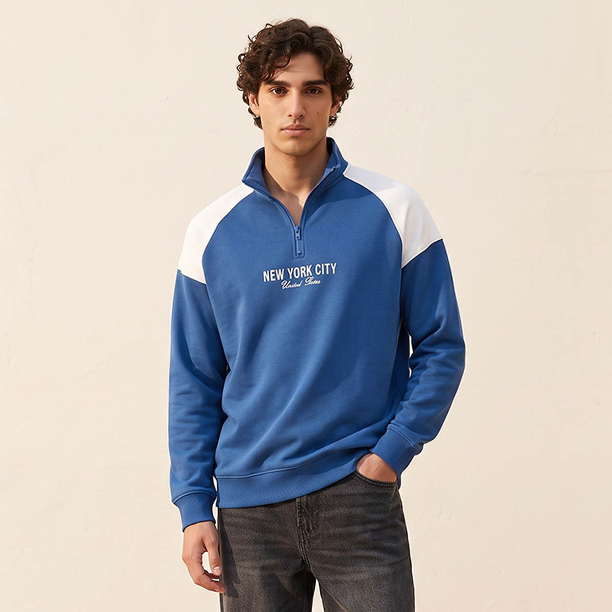 Splash Youth Colorblock Sweatshirt-men-winterwear-hoodiesandsweatshirts-image-1