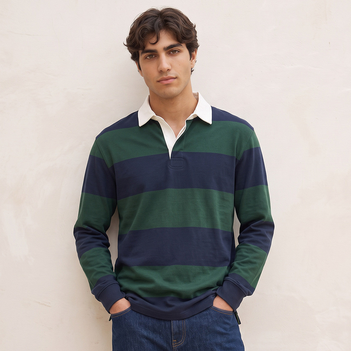 Splash Youth Striped Polo T-shirt-men-clothing-tshirtsandpolos-polos-image-2