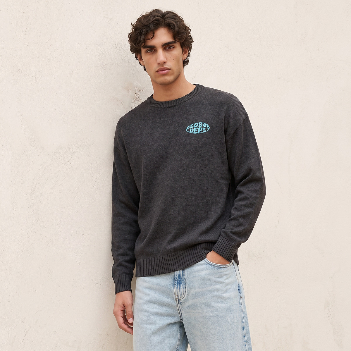 Splash Youth Crew Neck Graphic Print Sweater-men-clothing-sweatersandpullovers-image-1