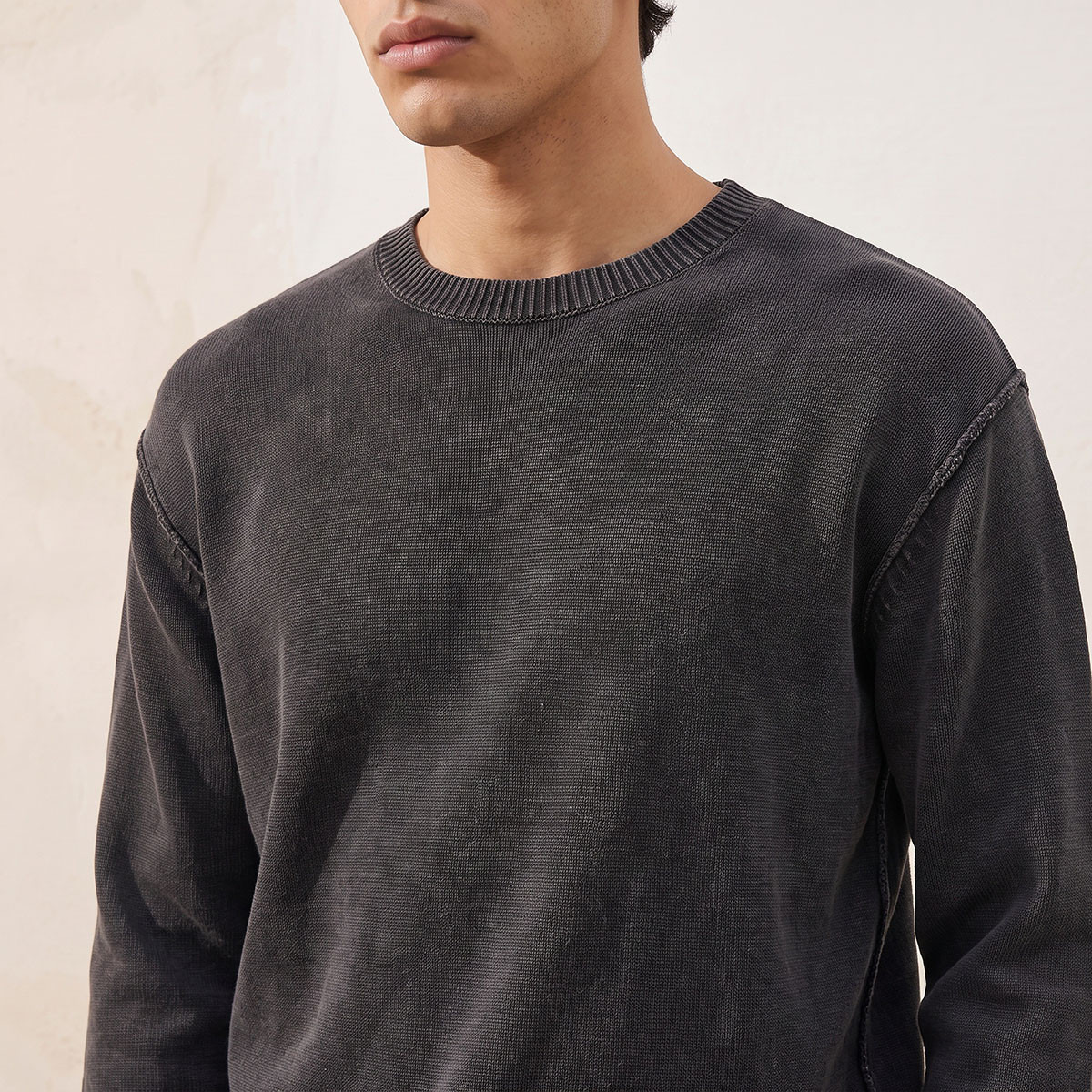 Splash Youth Crew Neck Textured Sweater-men-clothing-sweatersandpullovers-image-4