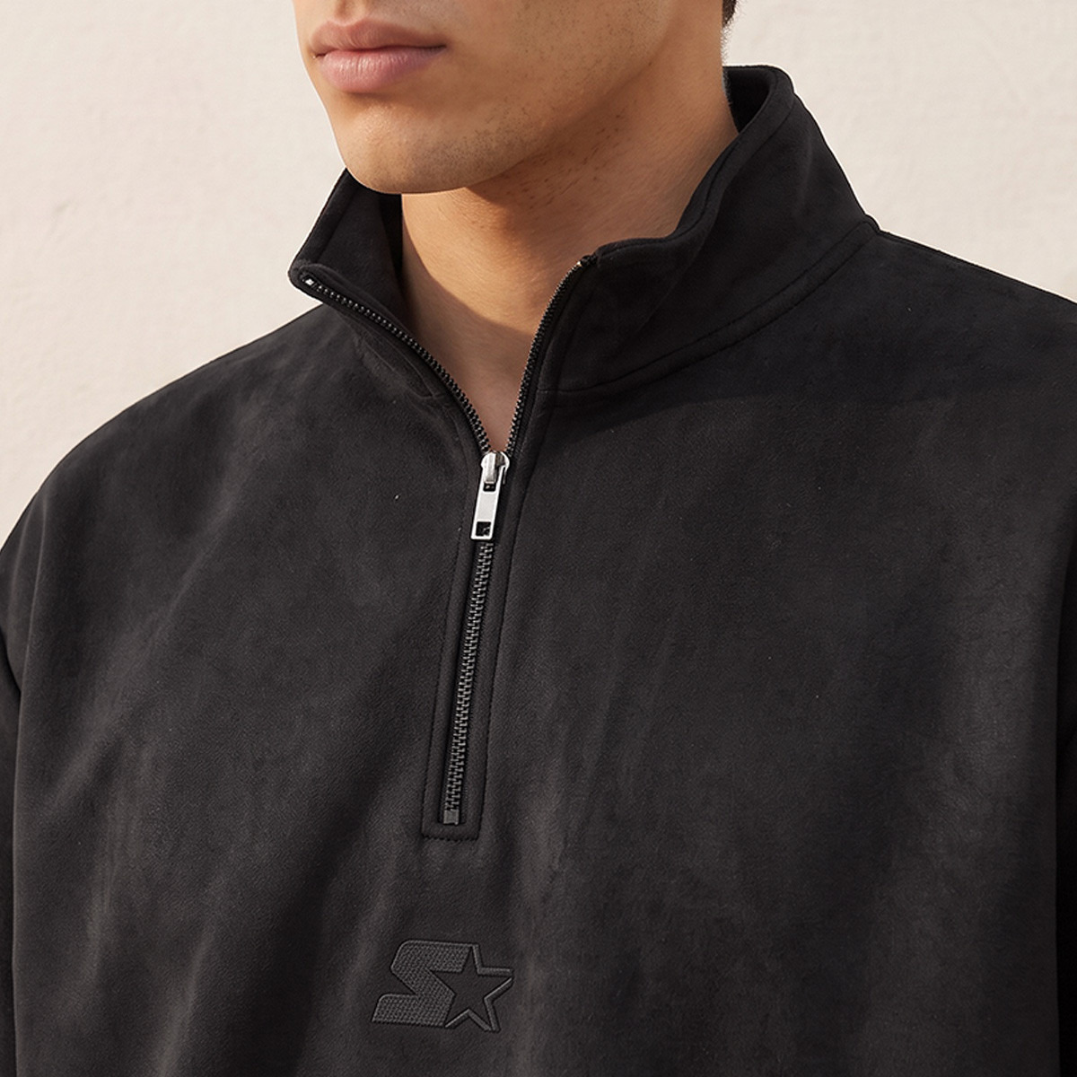 Starter Relaxed Fit Sweatshirt-men-winterwear-hoodiesandsweatshirts-image-6
