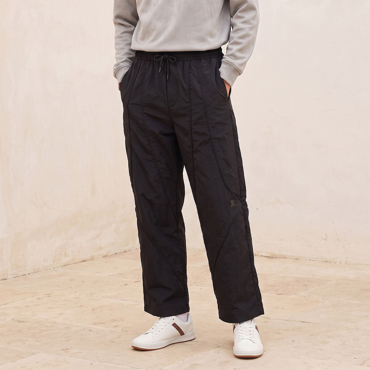 Starter Relaxed Fit Pants with Pockets-men-clothing-bottoms-trousersandchinos-trousers-image-1
