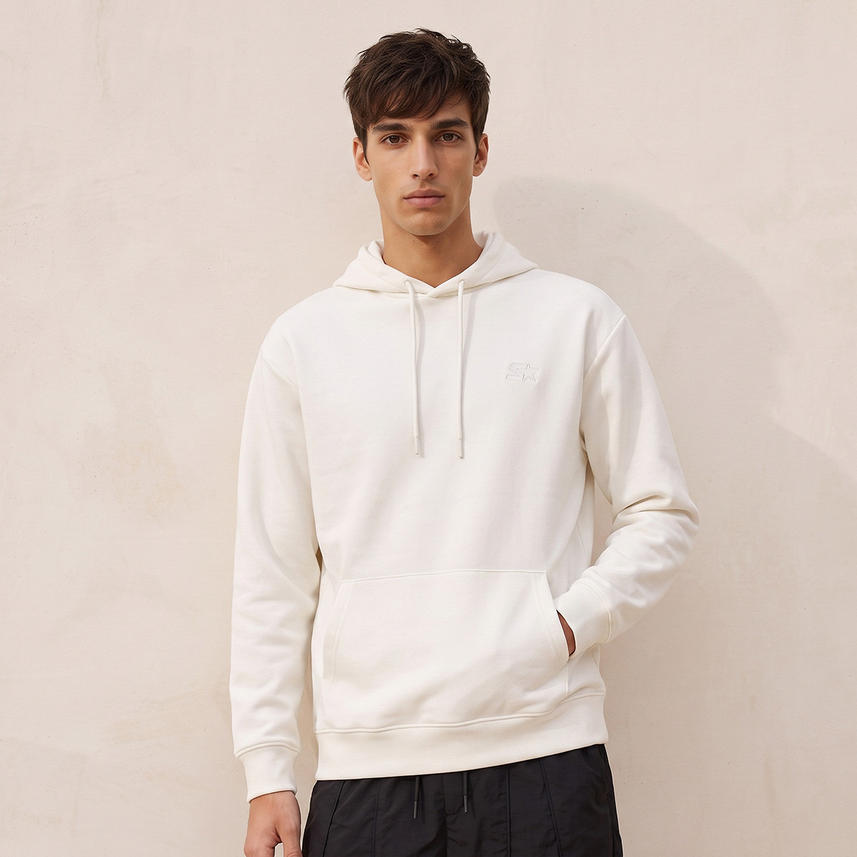 Starter Embroidered Hoodie-men-winterwear-hoodiesandsweatshirts-image-1