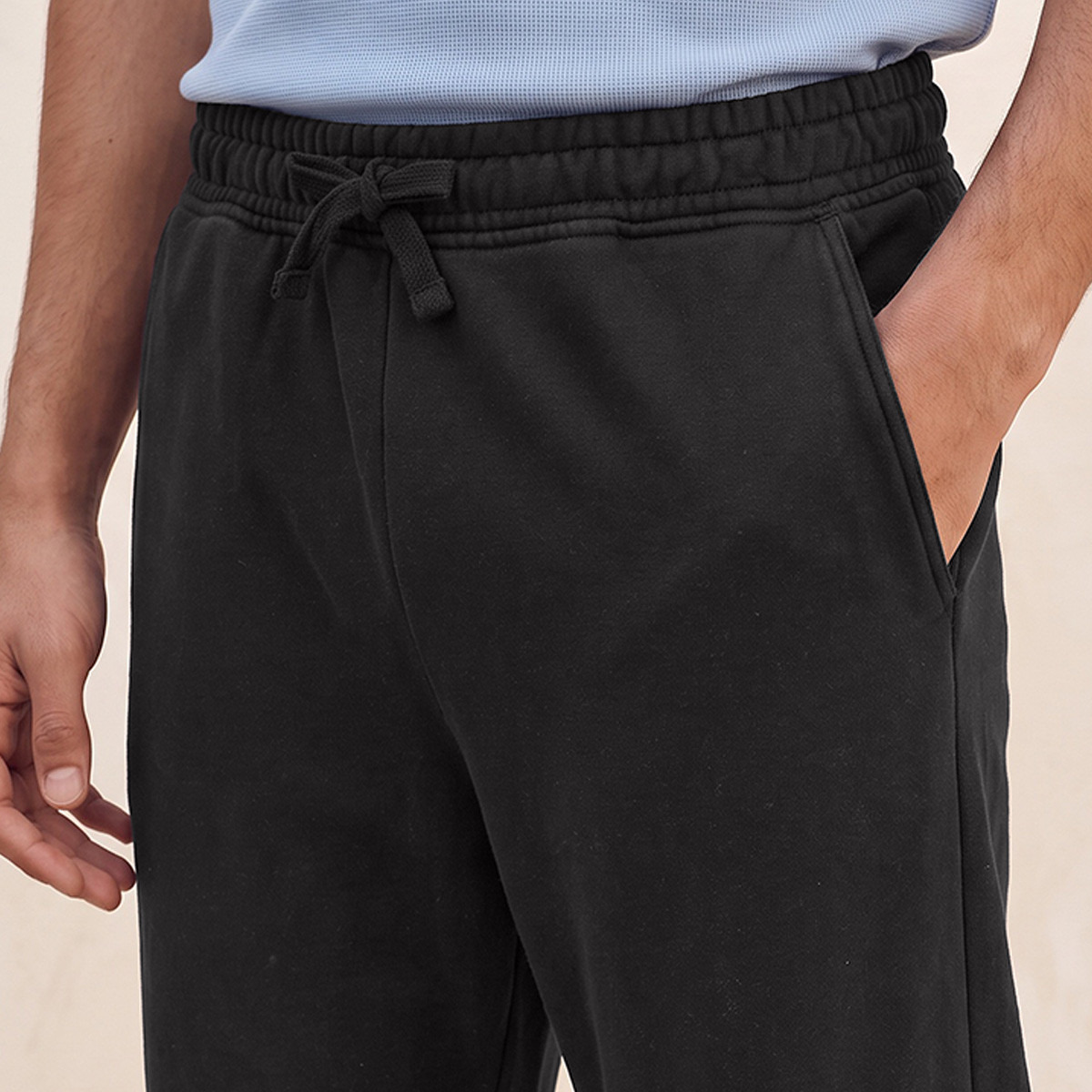 بنطلون جوجر بقصة مستقيمة من يوث من سبلاش-men-clothing-bottoms-joggers-image-5