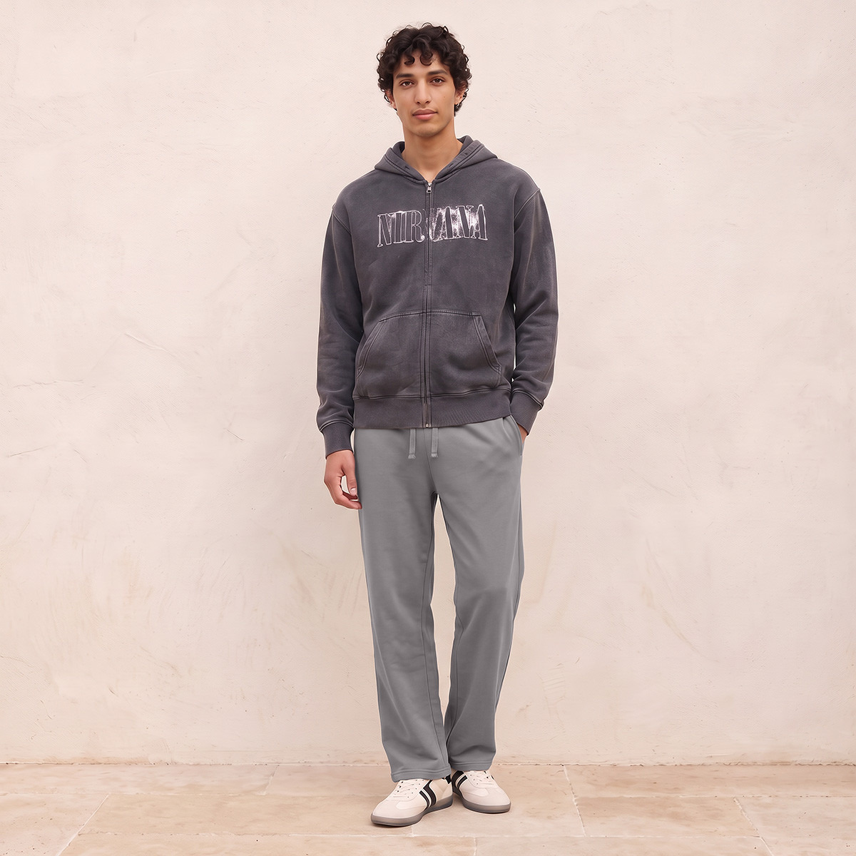 بنطلون جوجر بقصة مستقيمة من يوث من سبلاش-men-clothing-bottoms-joggers-image-3