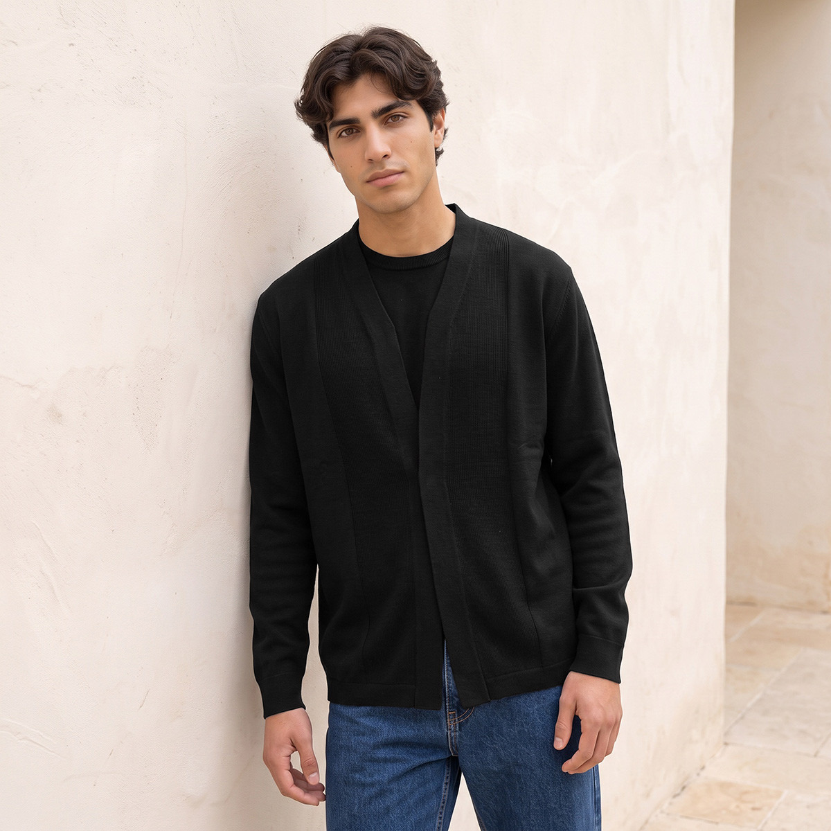 Splash Youth Textured Cardigan-men-clothing-sweatersandpullovers-image-2