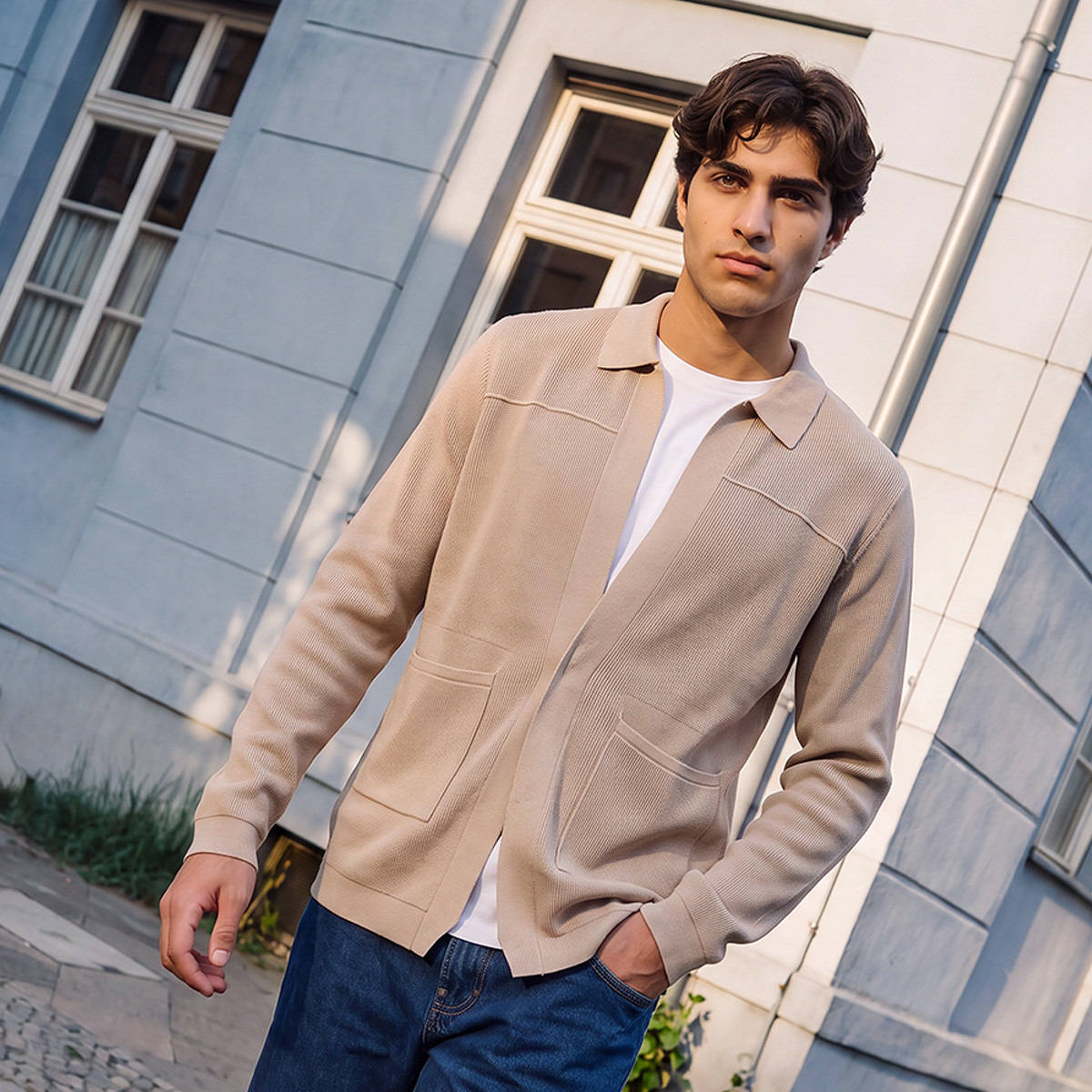 Splash Youth Textured Cardigan-men-clothing-sweatersandpullovers-image-1