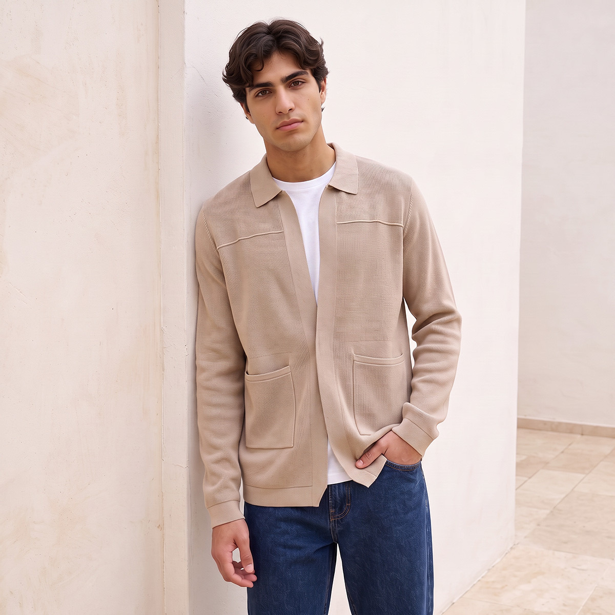Splash Youth Textured Cardigan-men-clothing-sweatersandpullovers-image-2