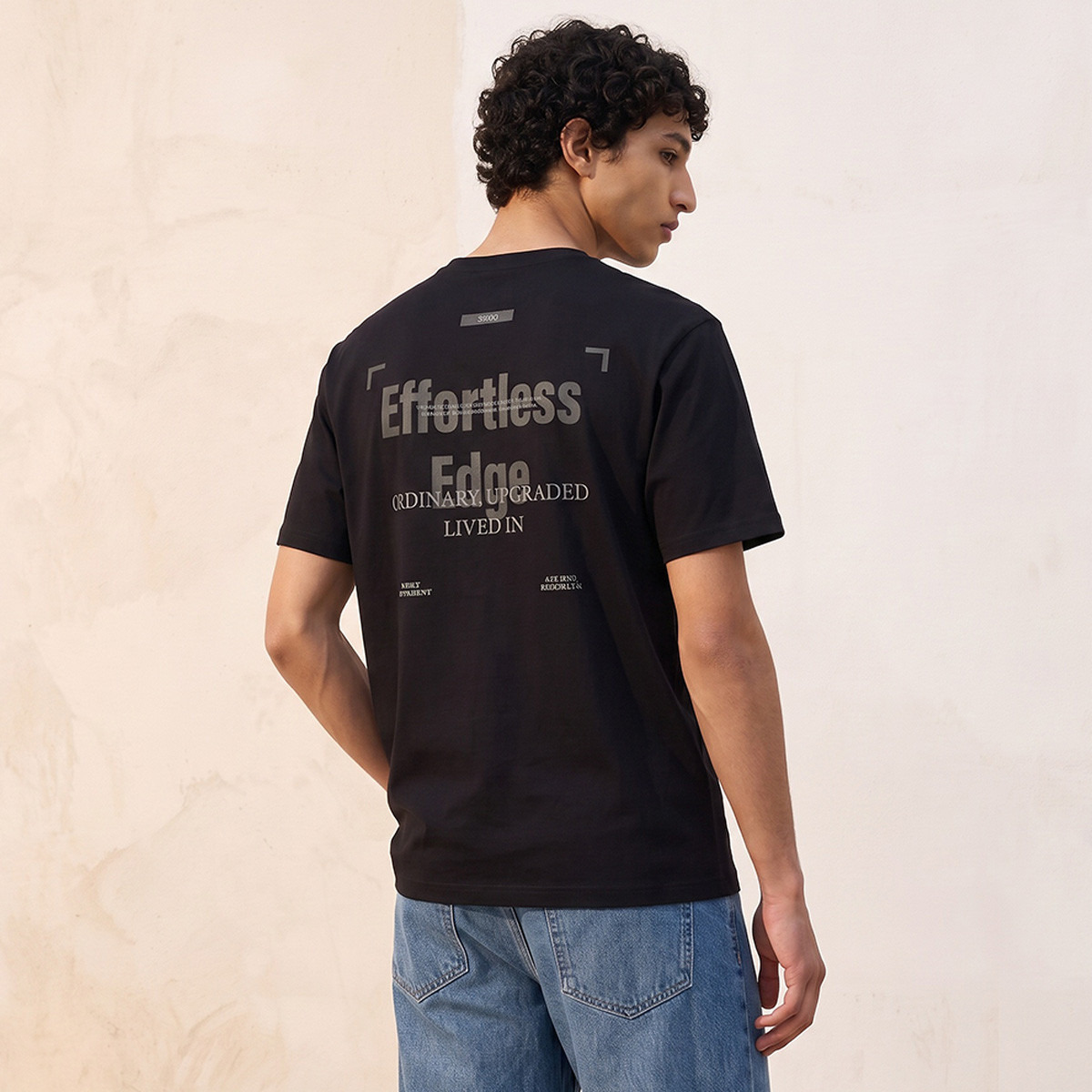 تيشيرت قطن بياقة ضيقة من سبلاش يوث-men-clothing-tshirtsandpolos-tshirts-image-3
