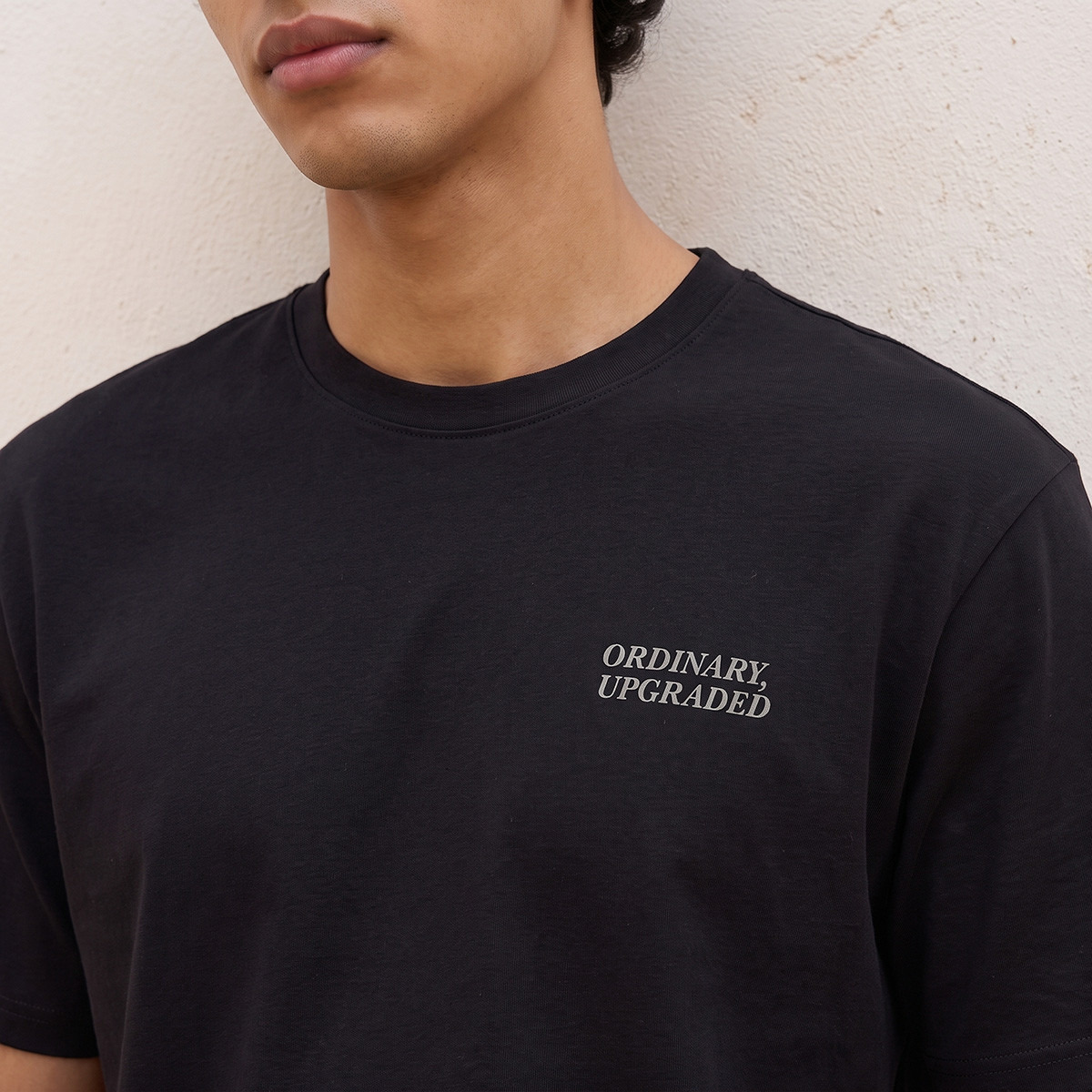 تيشيرت قطن بياقة ضيقة من سبلاش يوث-men-clothing-tshirtsandpolos-tshirts-image-4