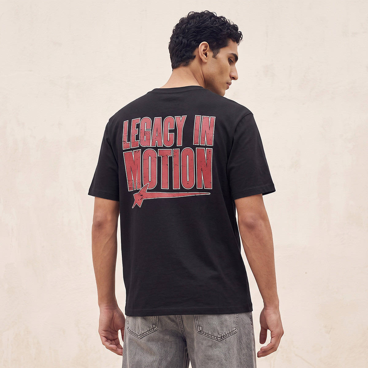 Splash Youth Crew Neck Short Sleeves Typographic Print T-shirt-PROMO_SP_SA_2FOR59_110625-image-1