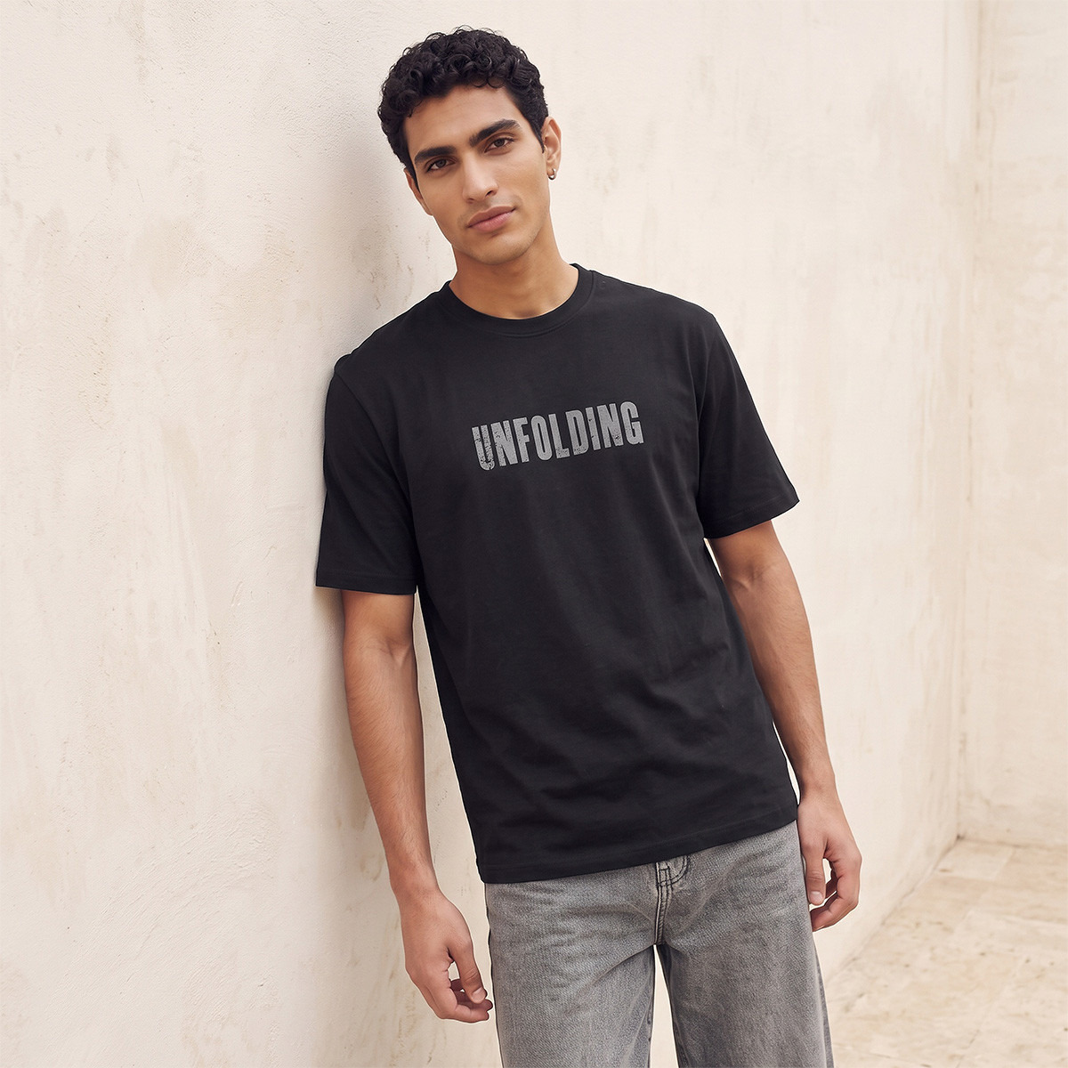 Splash Youth Crew Neck Short Sleeves Typographic Print T-shirt-PROMO_SP_SA_2FOR59_110625-image-3