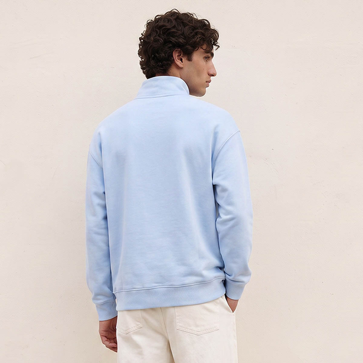 Splash Youth Half-Zip Sweatshirt-men-winterwear-hoodiesandsweatshirts-image-3