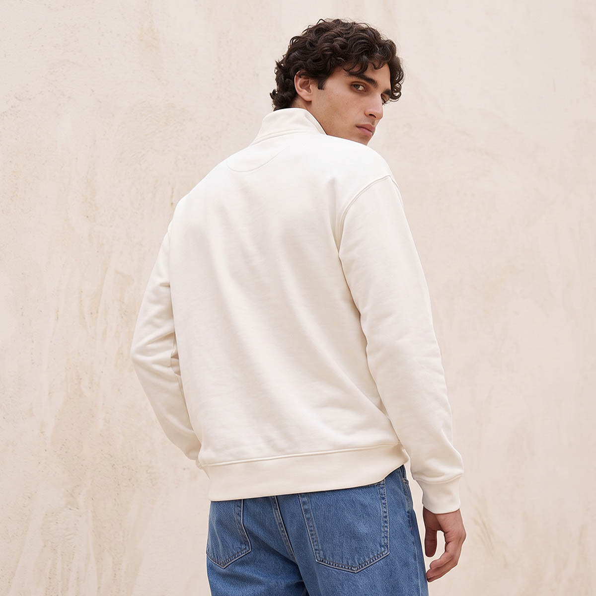 Splash Youth Half-Zip Sweatshirt-men-winterwear-hoodiesandsweatshirts-image-3