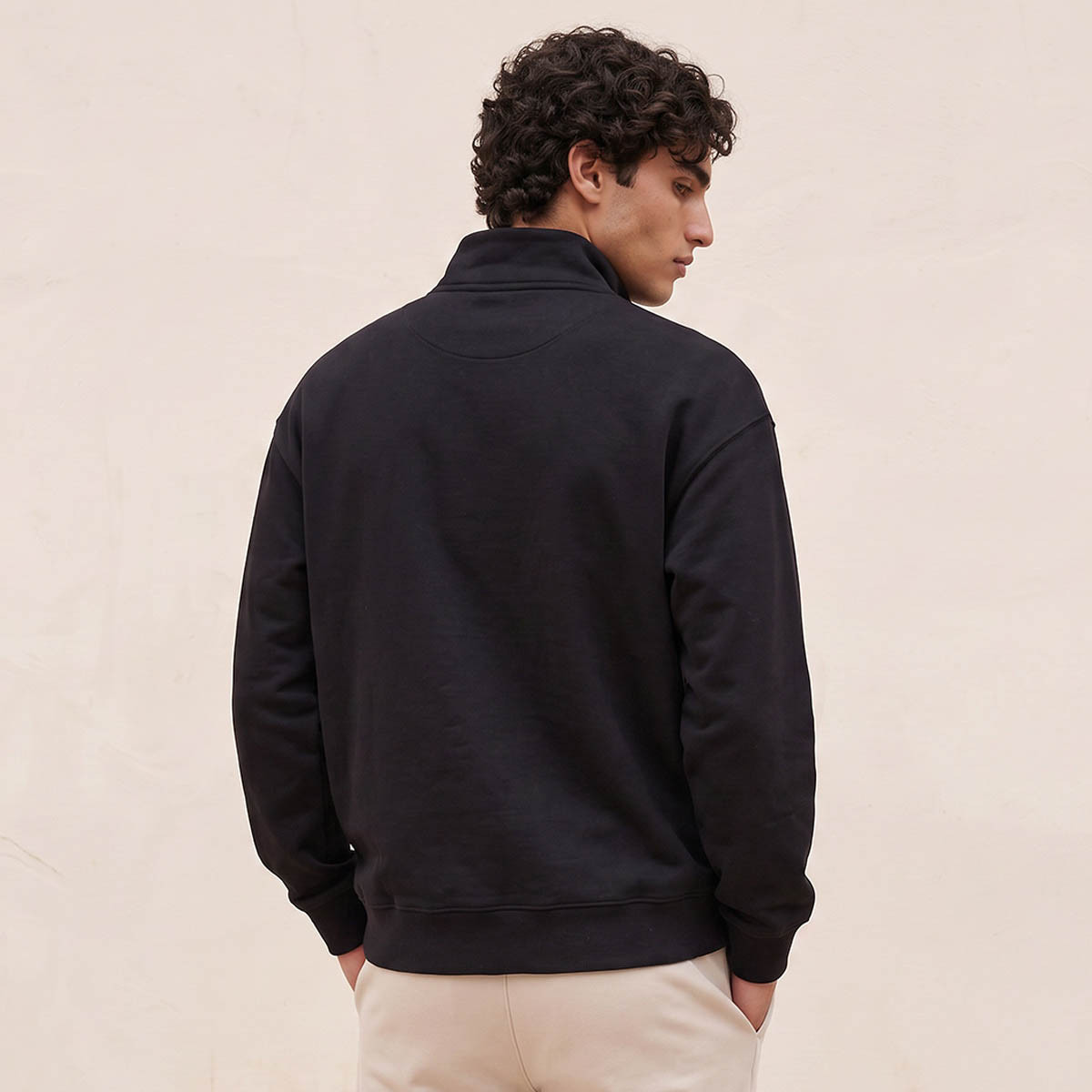 Splash Youth Half-Zip Sweatshirt-men-winterwear-hoodiesandsweatshirts-image-3