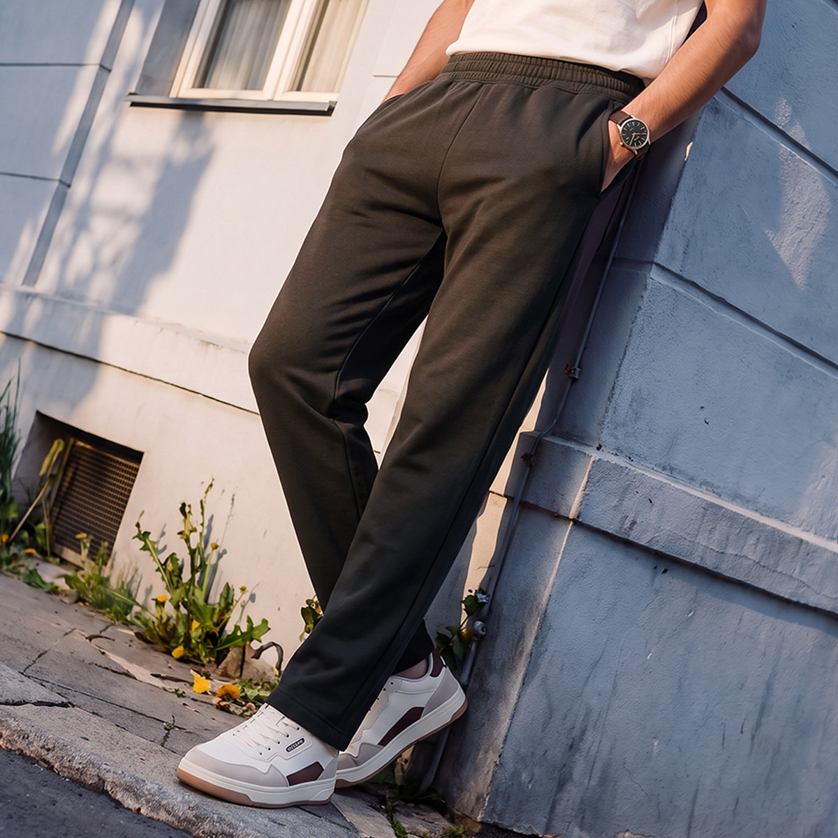 Splash Youth Open Hem Interlock Joggers-men-clothing-bottoms-joggers-image-1