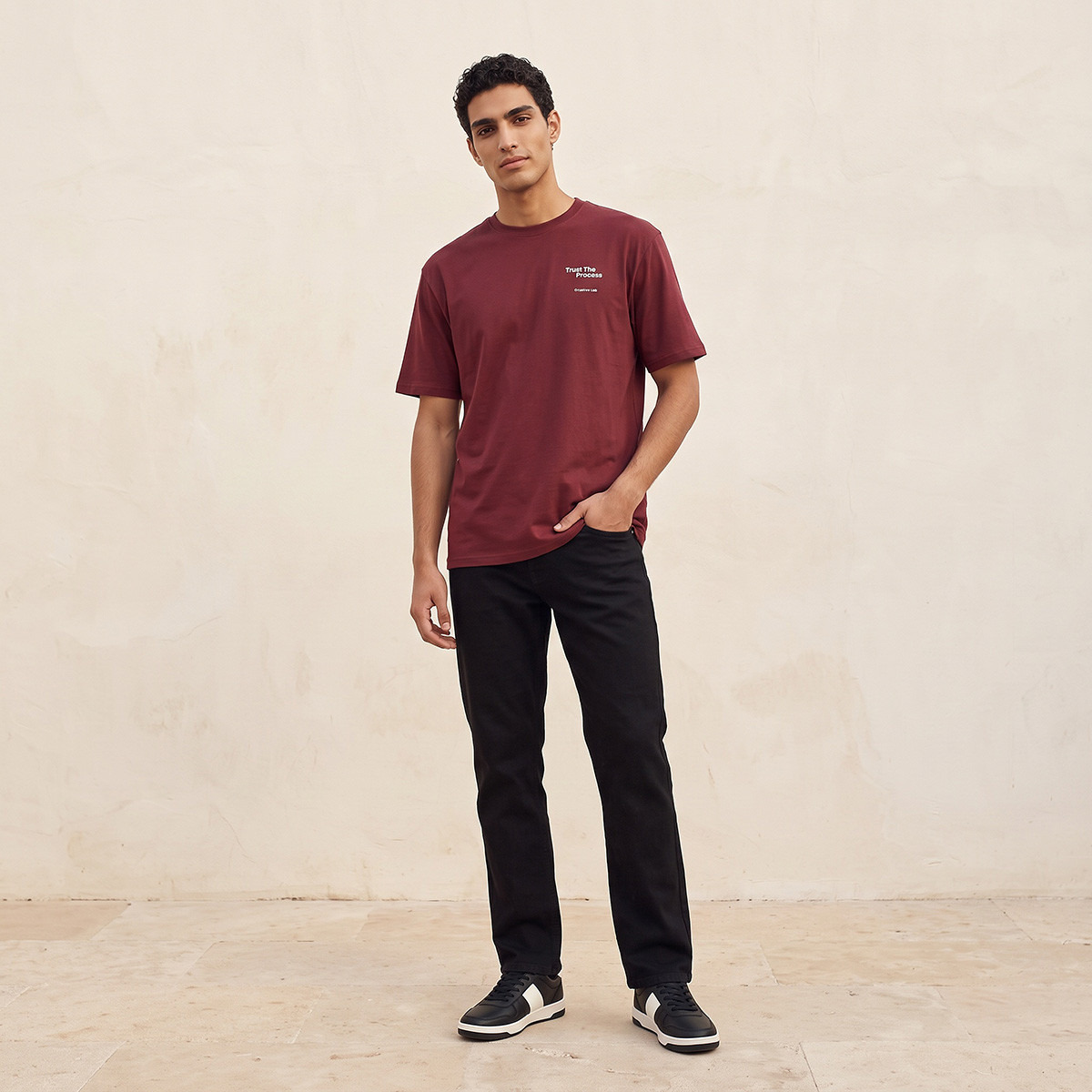 Splash Youth Regular Fit Cotton Crew Neck T-shirt-men-clothing-tshirtsandpolos-tshirts-image-2