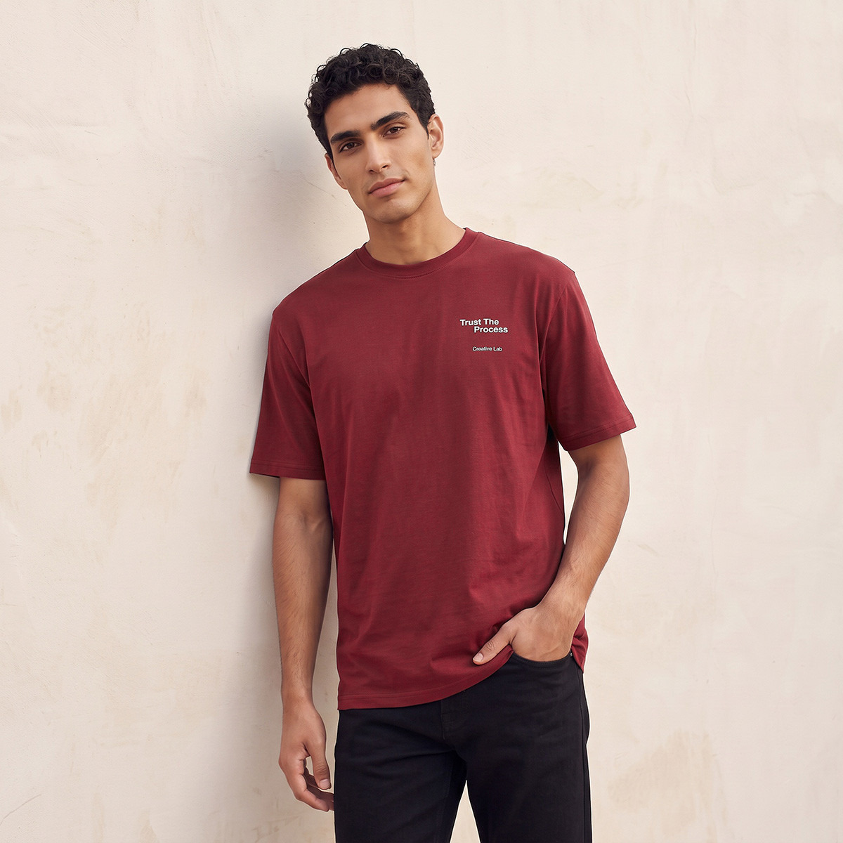 Splash Youth Regular Fit Cotton Crew Neck T-shirt-men-clothing-tshirtsandpolos-tshirts-image-3