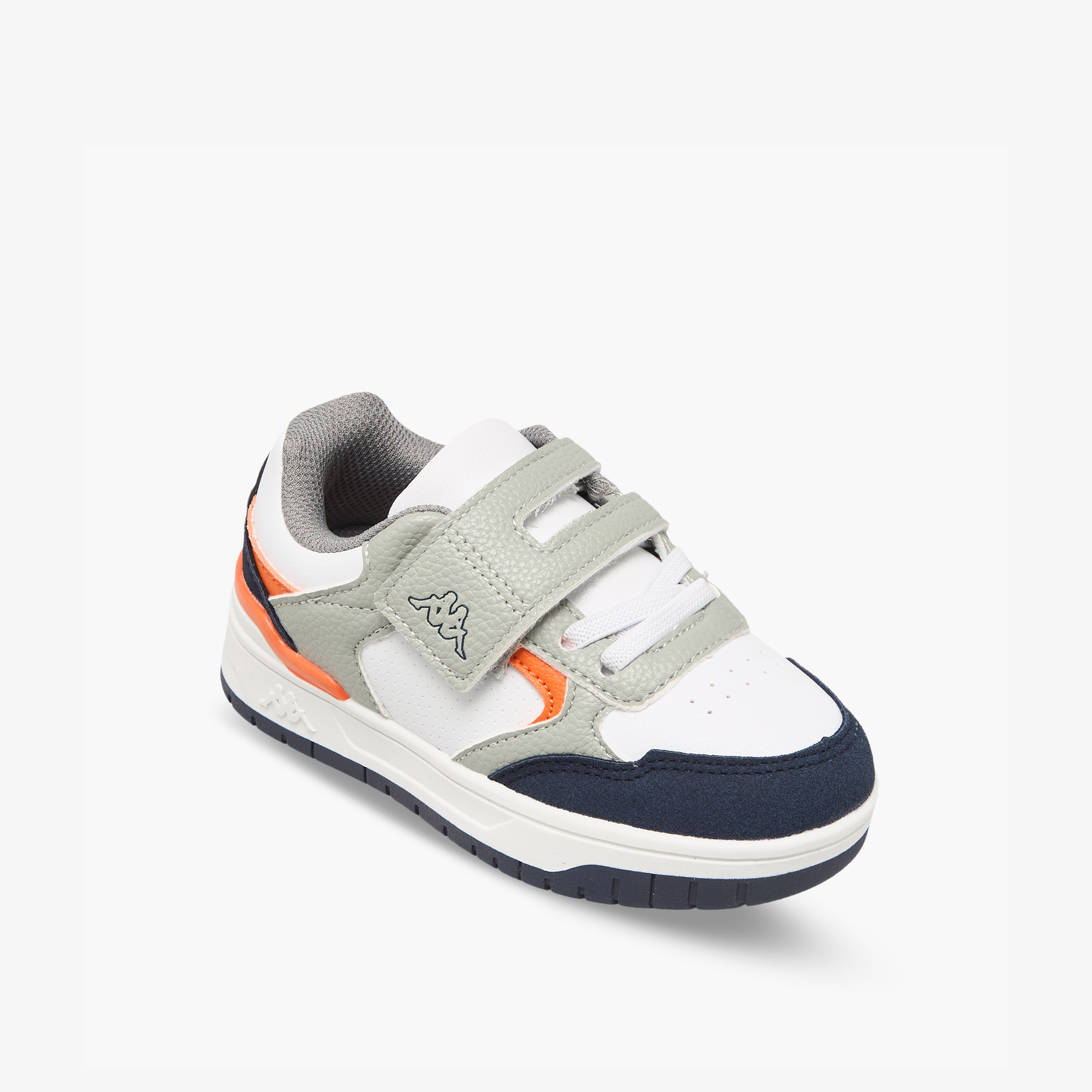 Kappa Boys Panelled Hook & Loop Sports Shoes-boys-shoes-sneakers-image-2