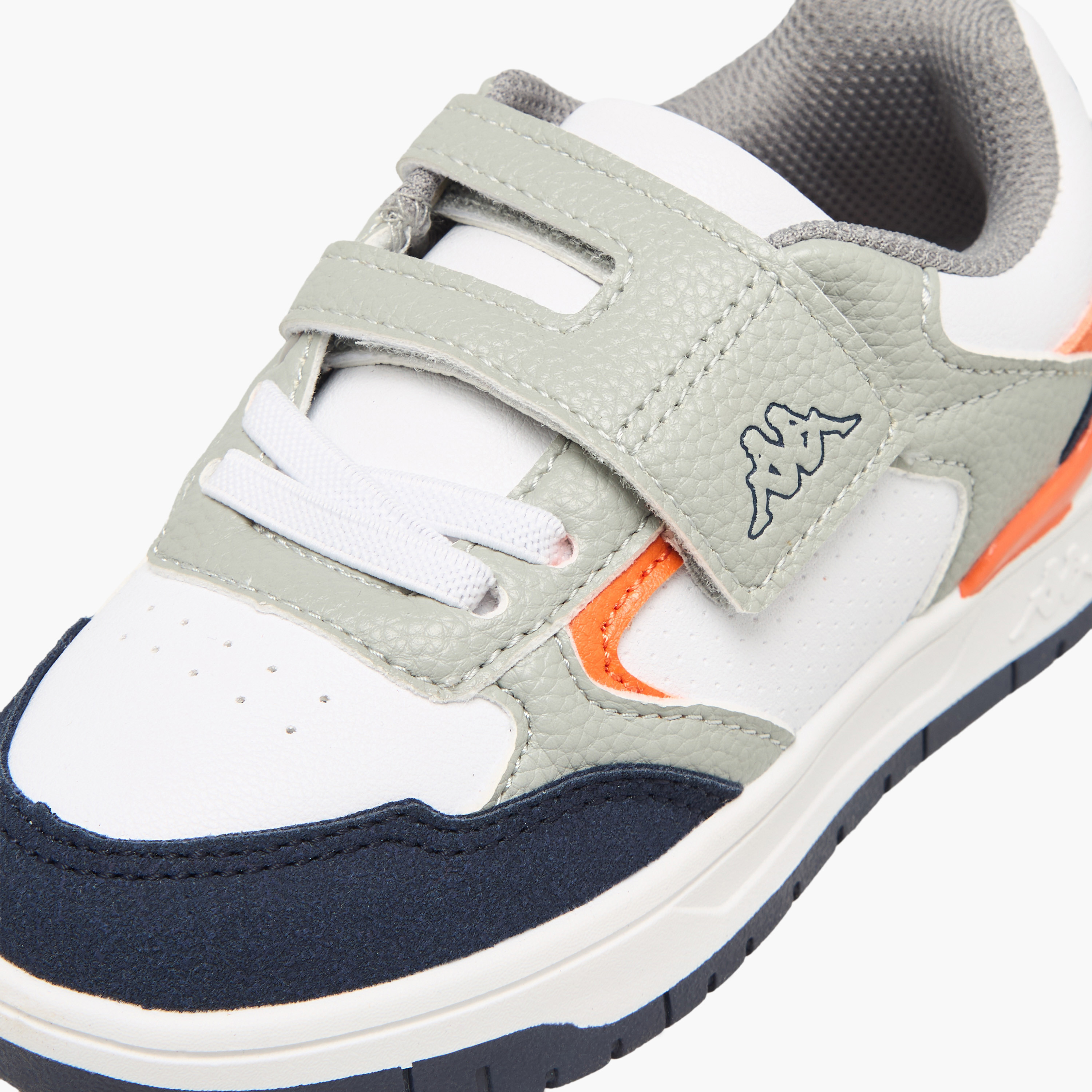 Kappa Boys Panelled Hook & Loop Sports Shoes-boys-shoes-sneakers-image-4