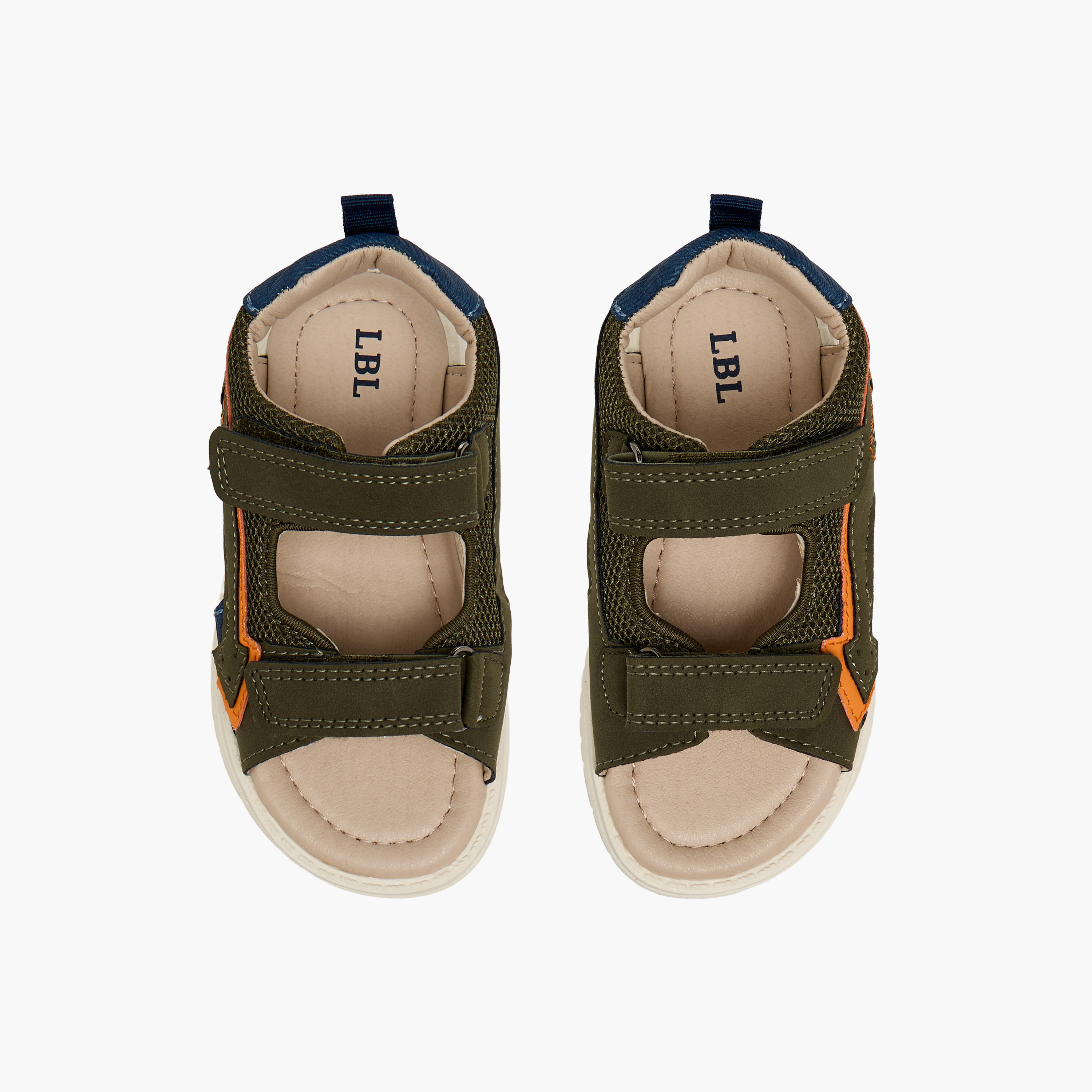 LBL by Shoexpress Boys Hook and Loop Closure Sandals-boys-shoes-sandals-image-1