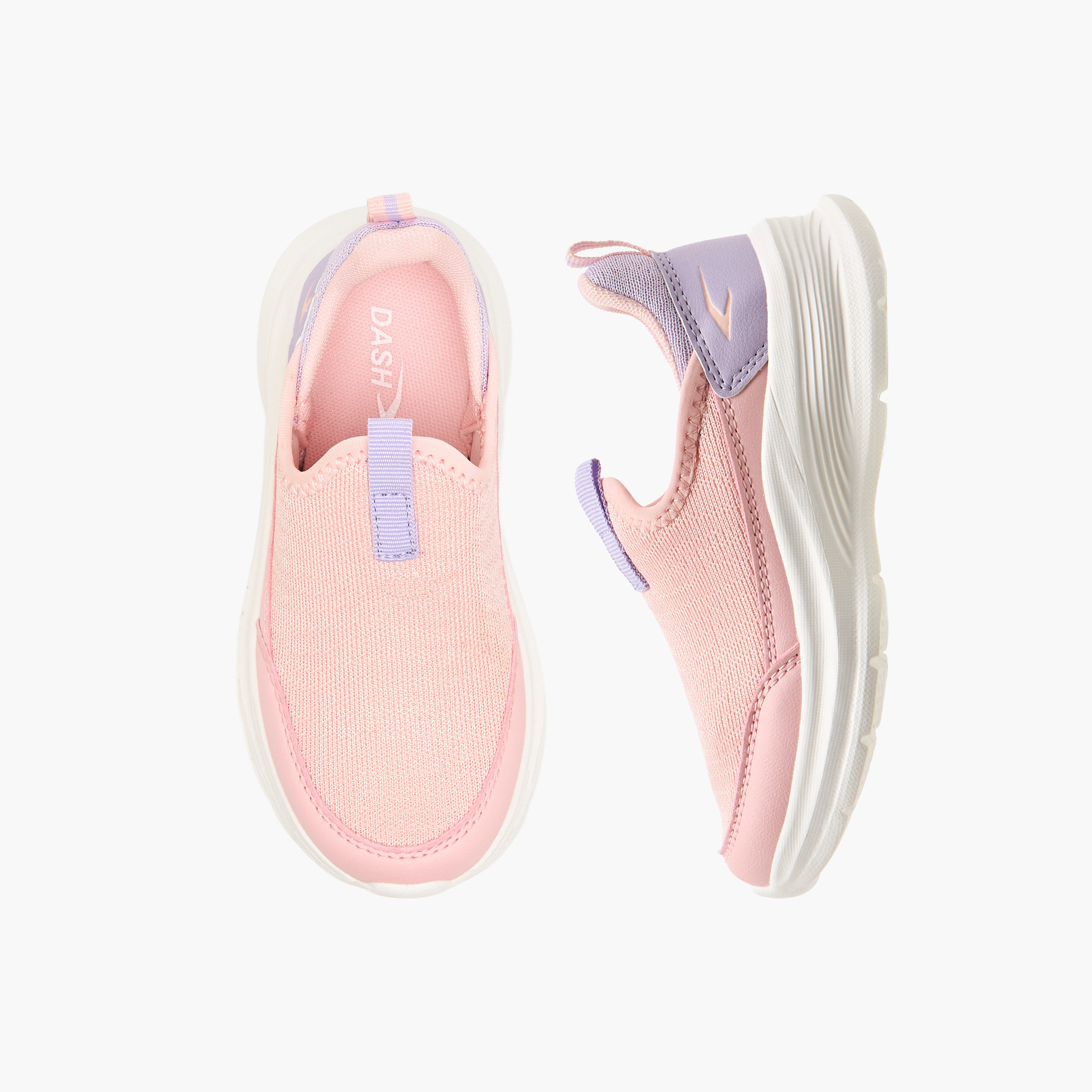 Dash Girls Slip-On Sports Shoes-girls-shoes-sports-image-1
