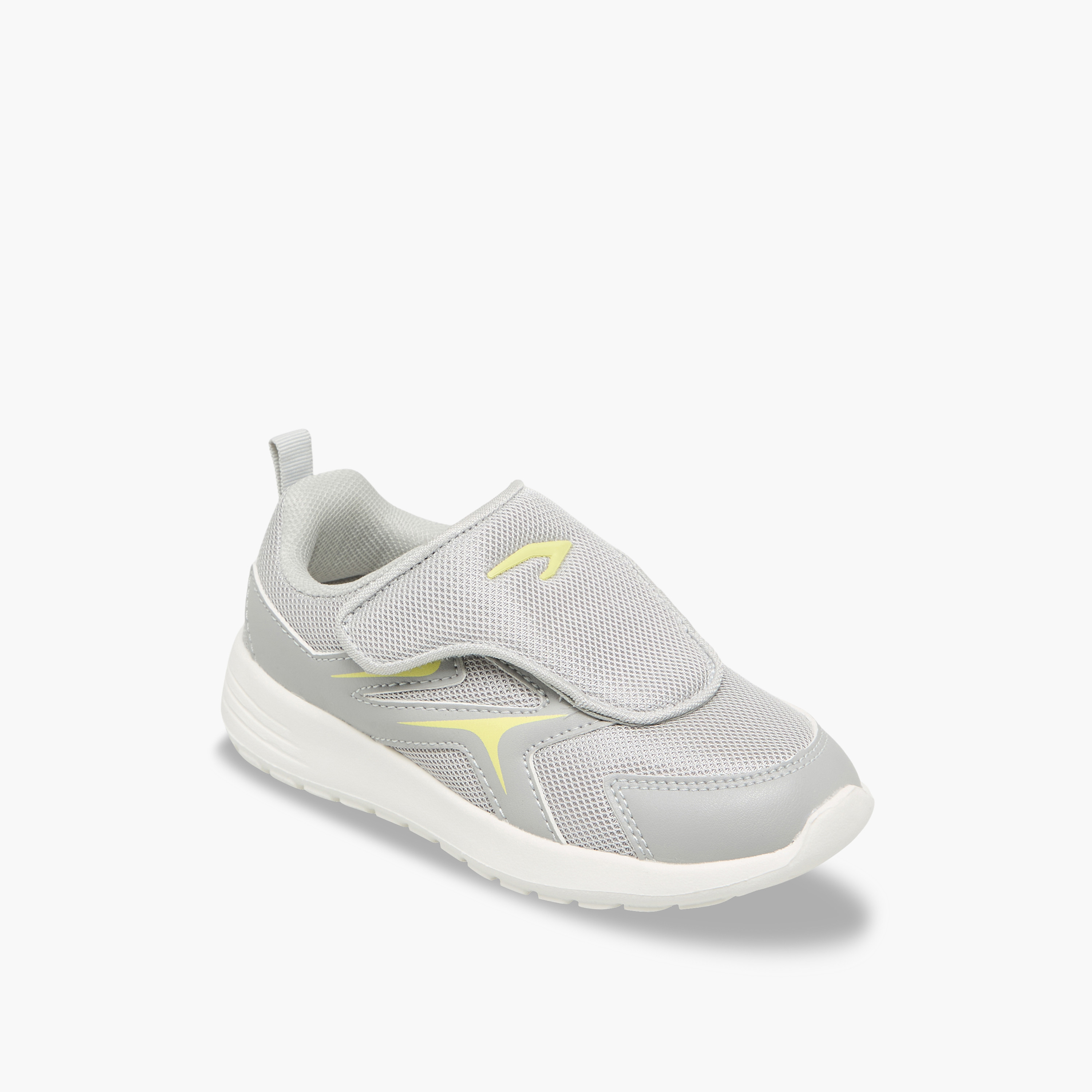 Dash Girls Hook & Loop Sports Shoes-girls-shoes-sports-image-2