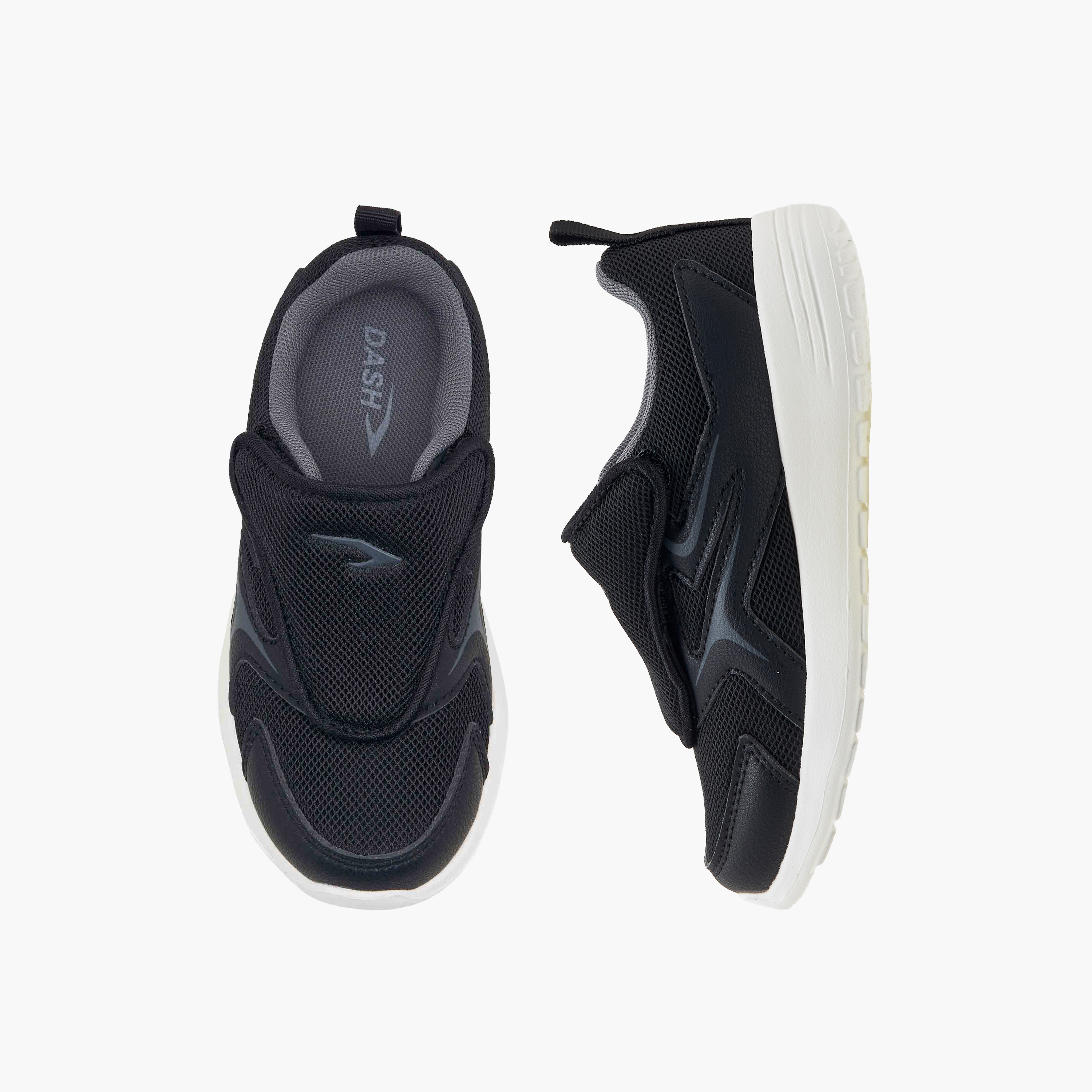 Dash Boys Hook & Loop Sports Shoes-boys-shoes-sports-image-1